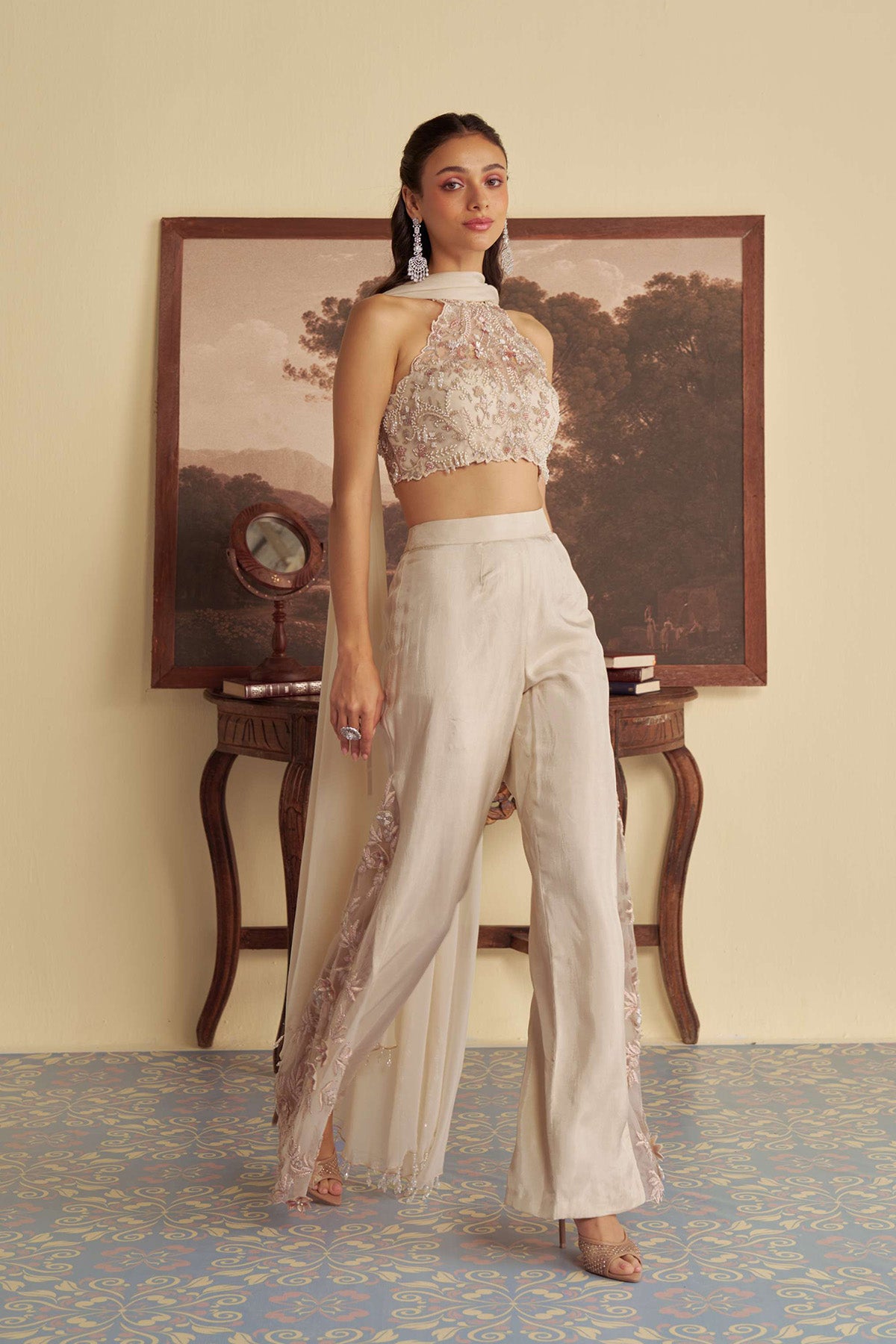 Ivory Mirage kurta set