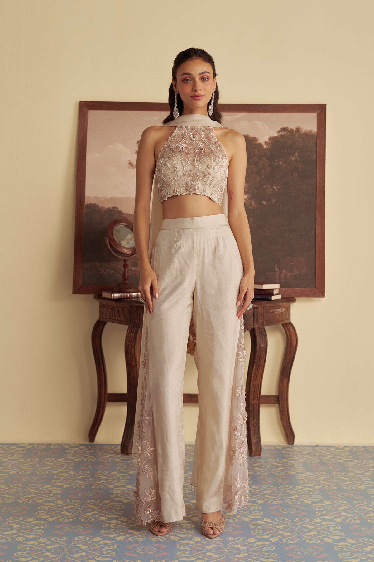 Ivory Mirage kurta set