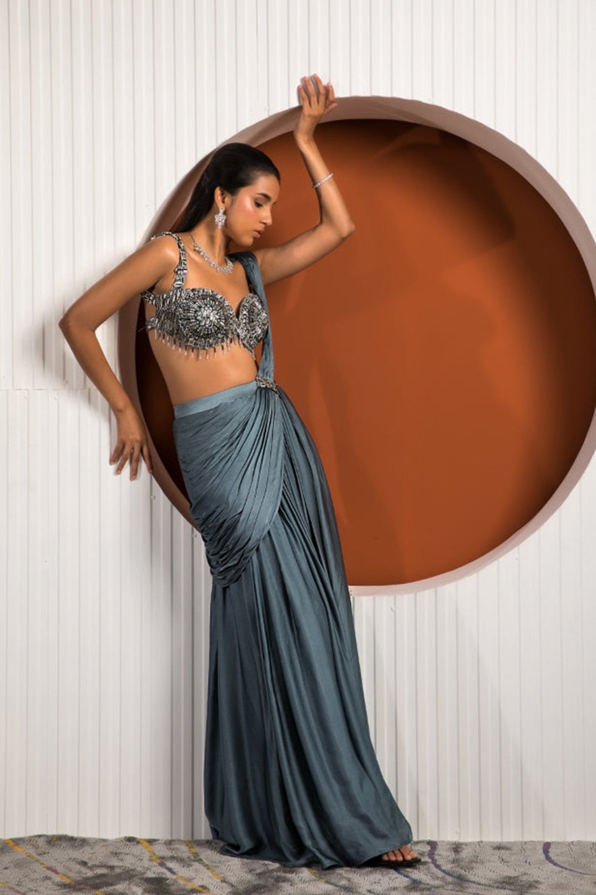 Jade Saree