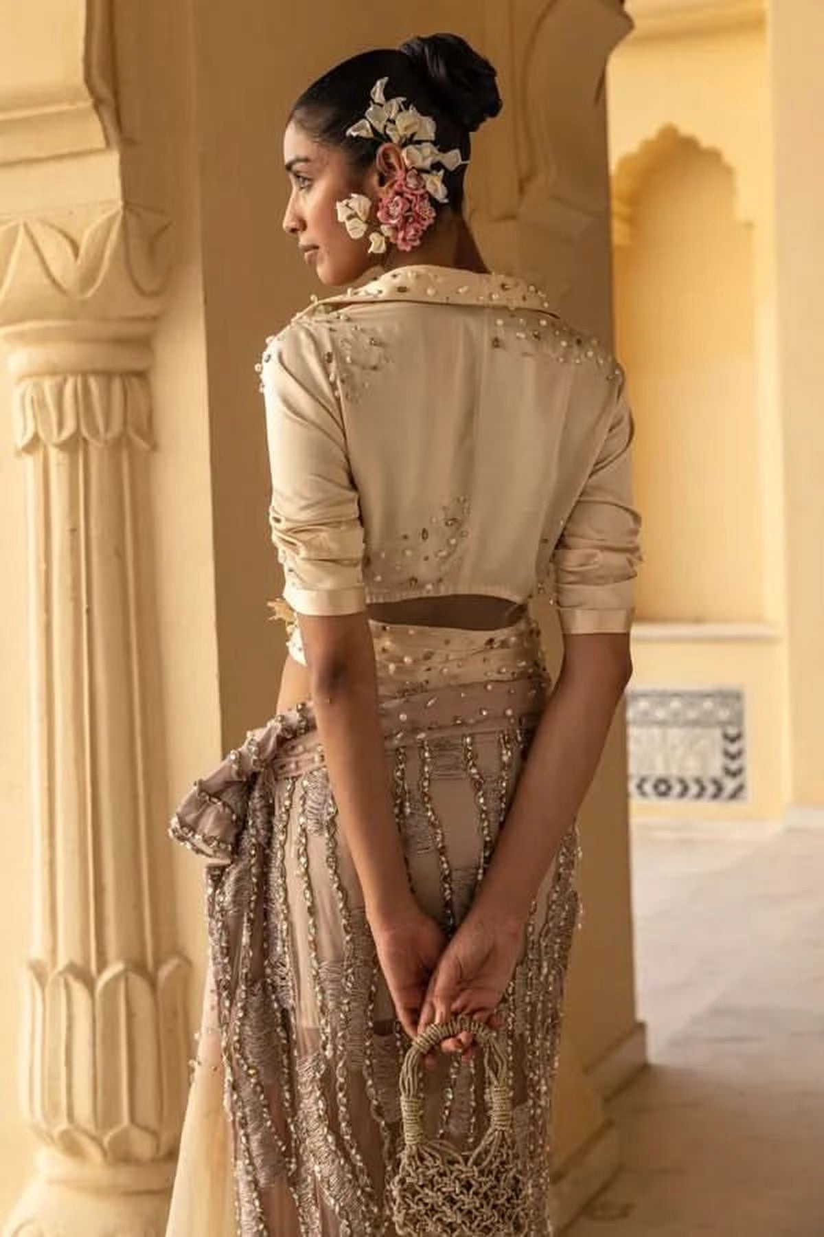 Kaia Draped Skirt Set