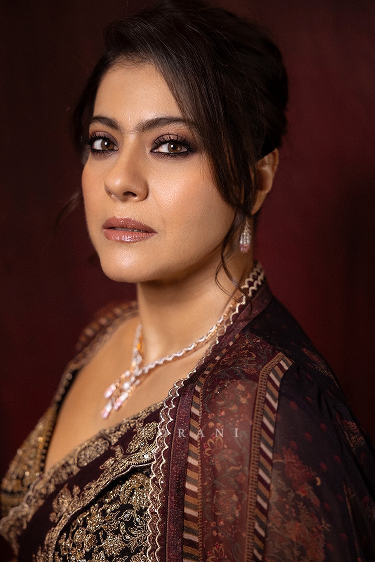 Kajol Devgan in our Farishti Zareen Saree Set