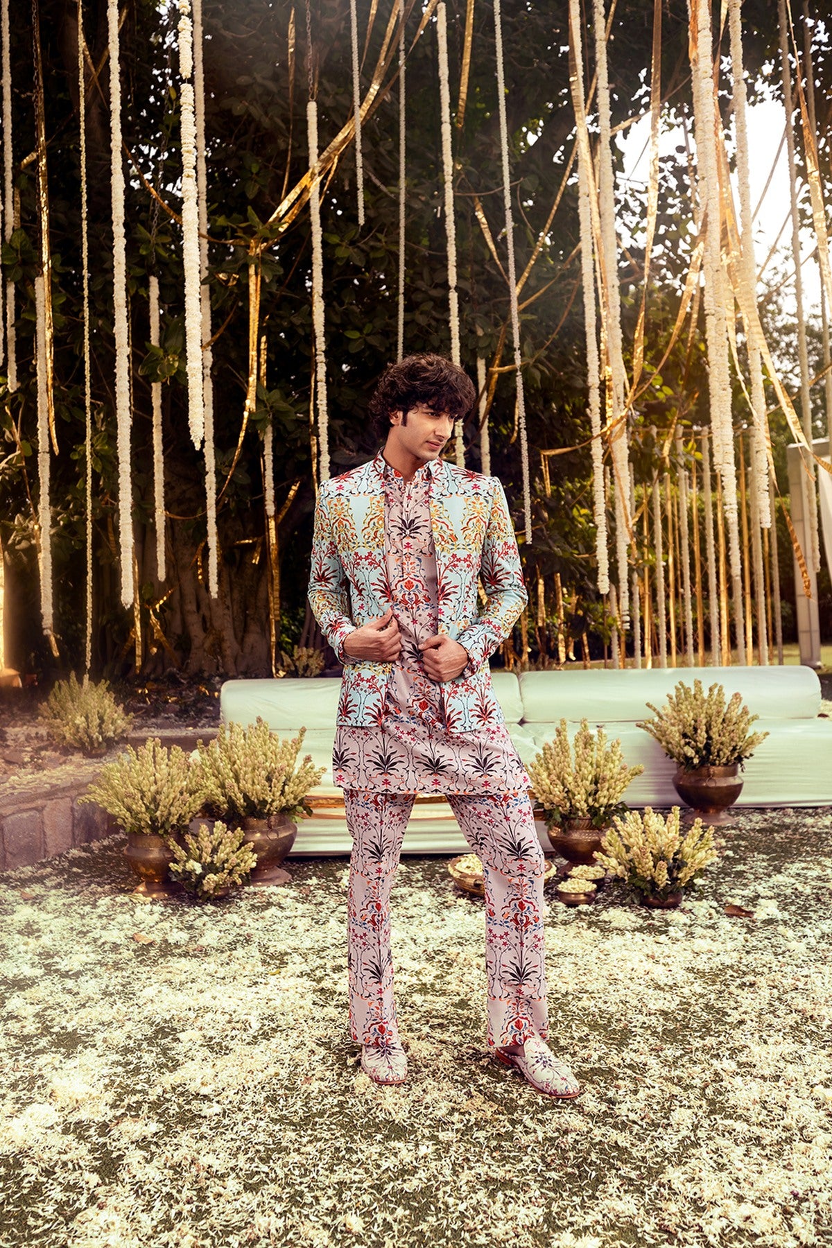 KALANDAR KURTA & INDO JACKET SET