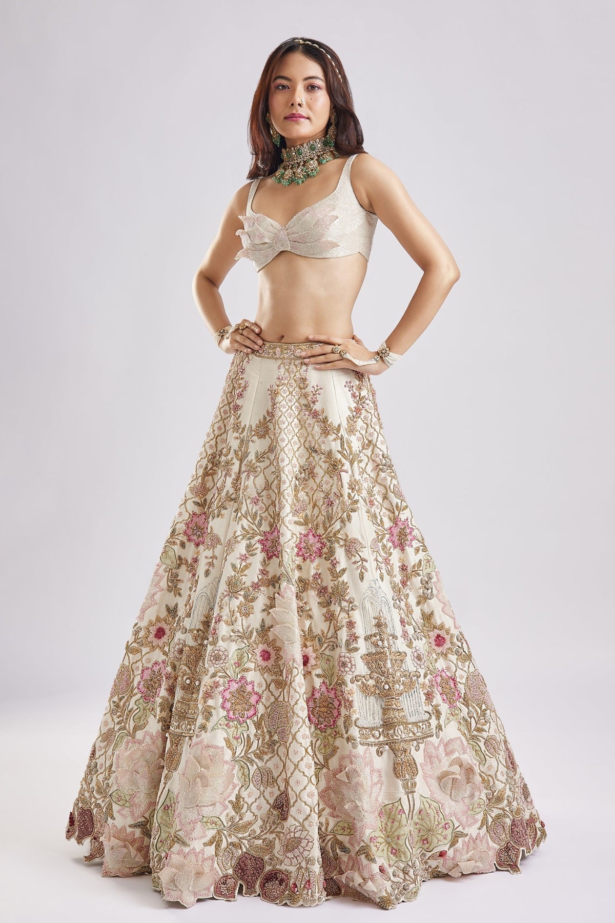 The Regal Off White Bridal Masterpiece