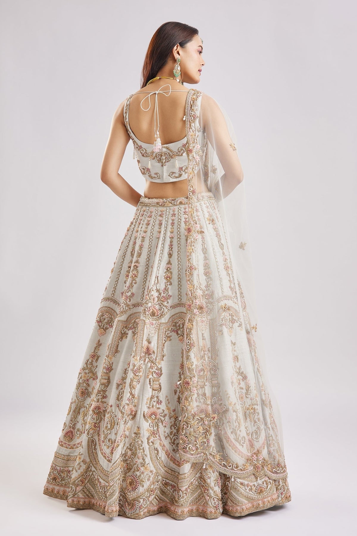 Powder Blue Corset Bridal Vision