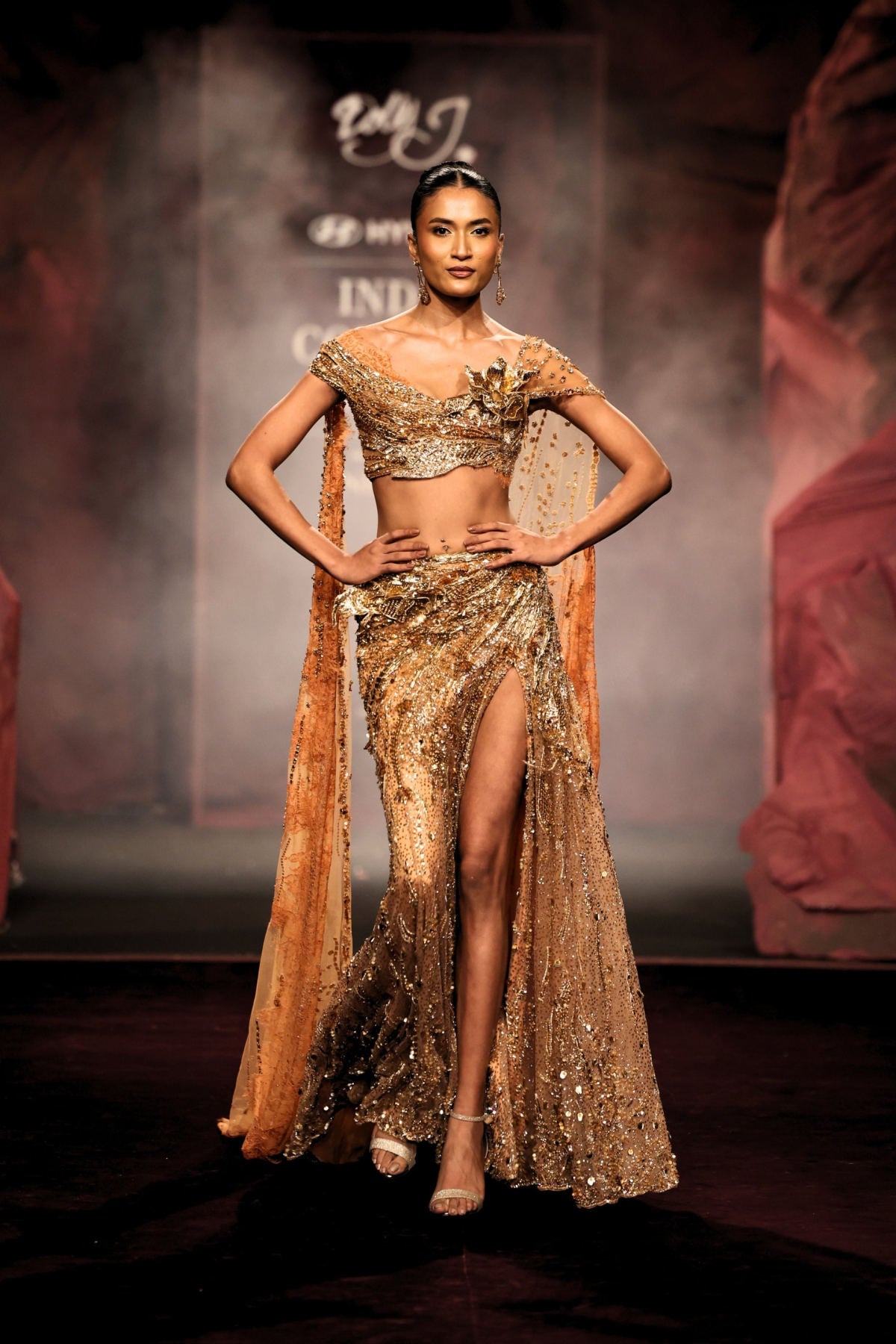 Kanak Lehenga Saree