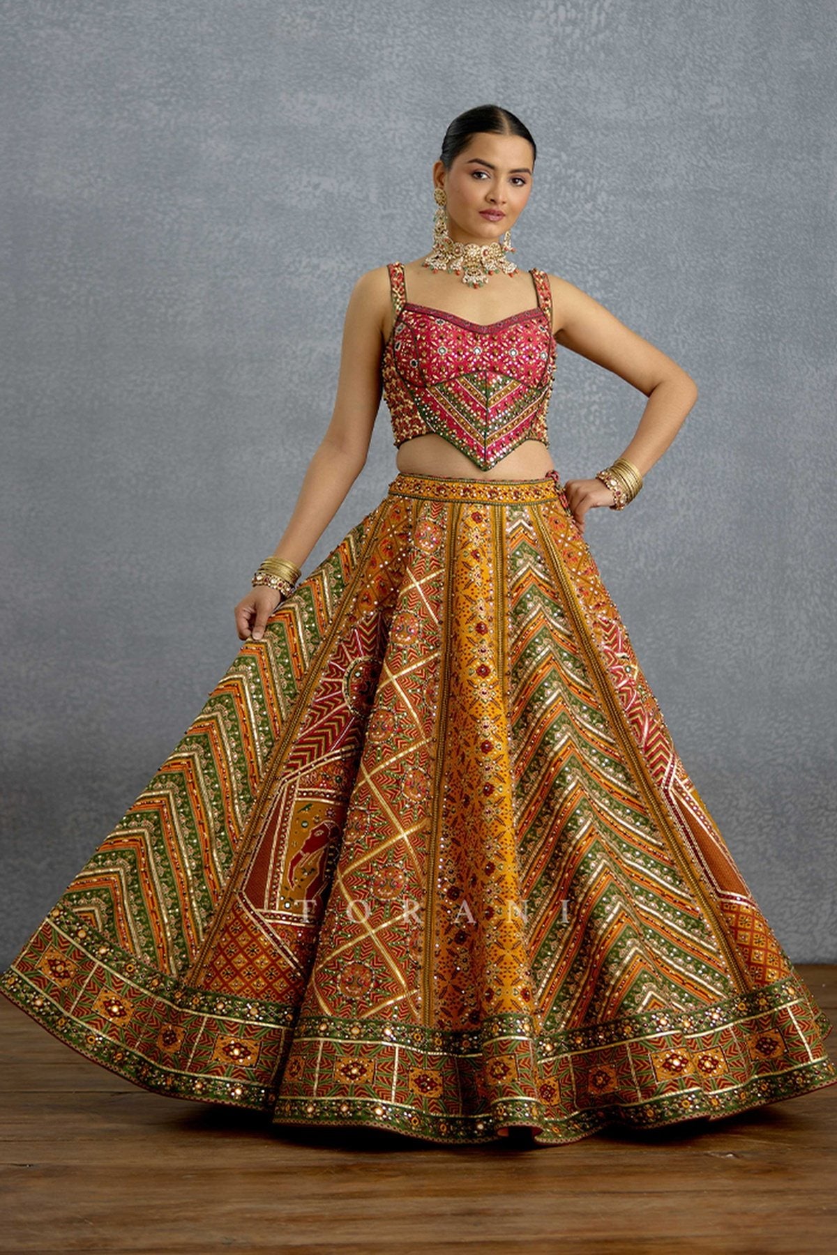 Kanak Meher Lehenga Set