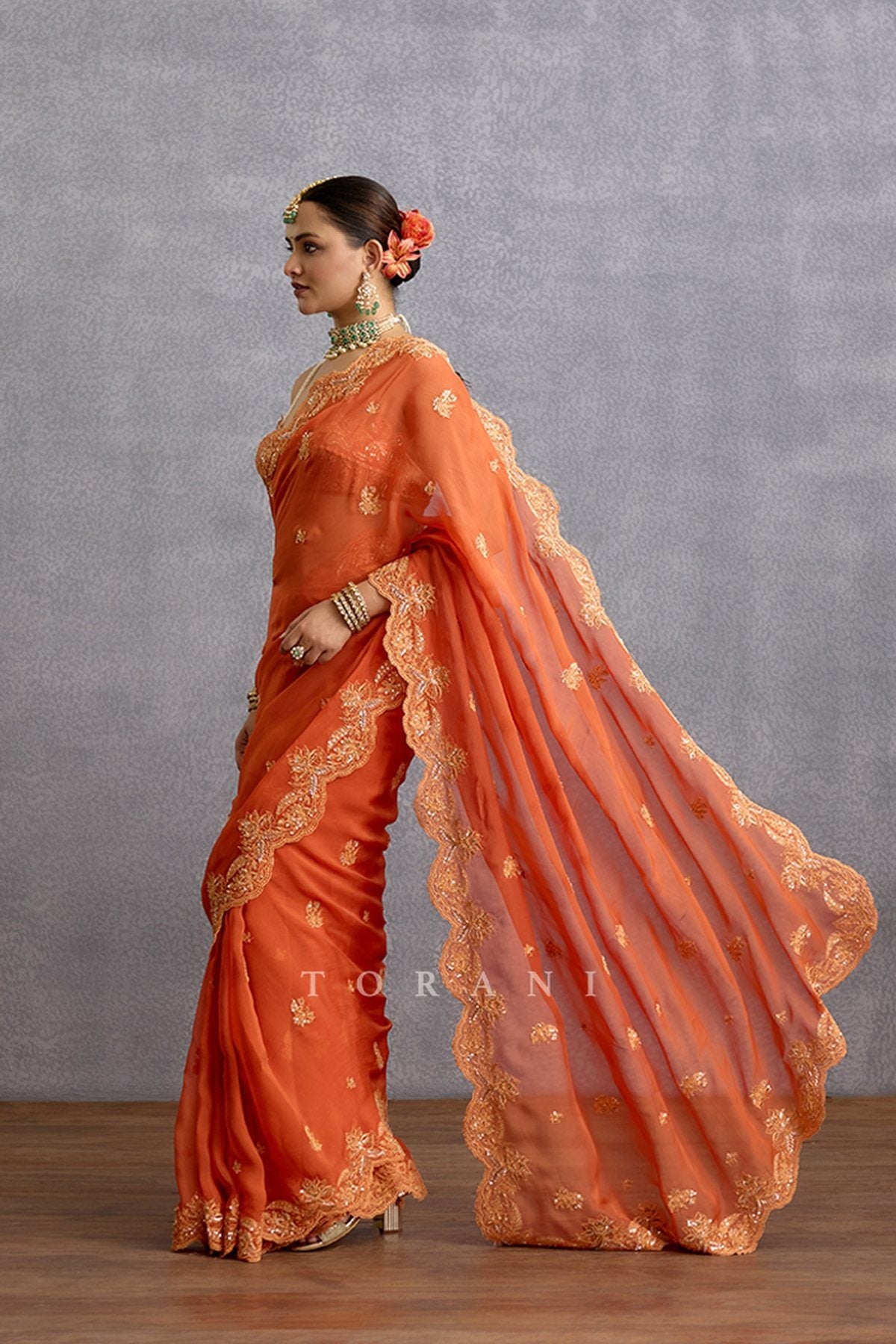 Kesari Brinda Saree
