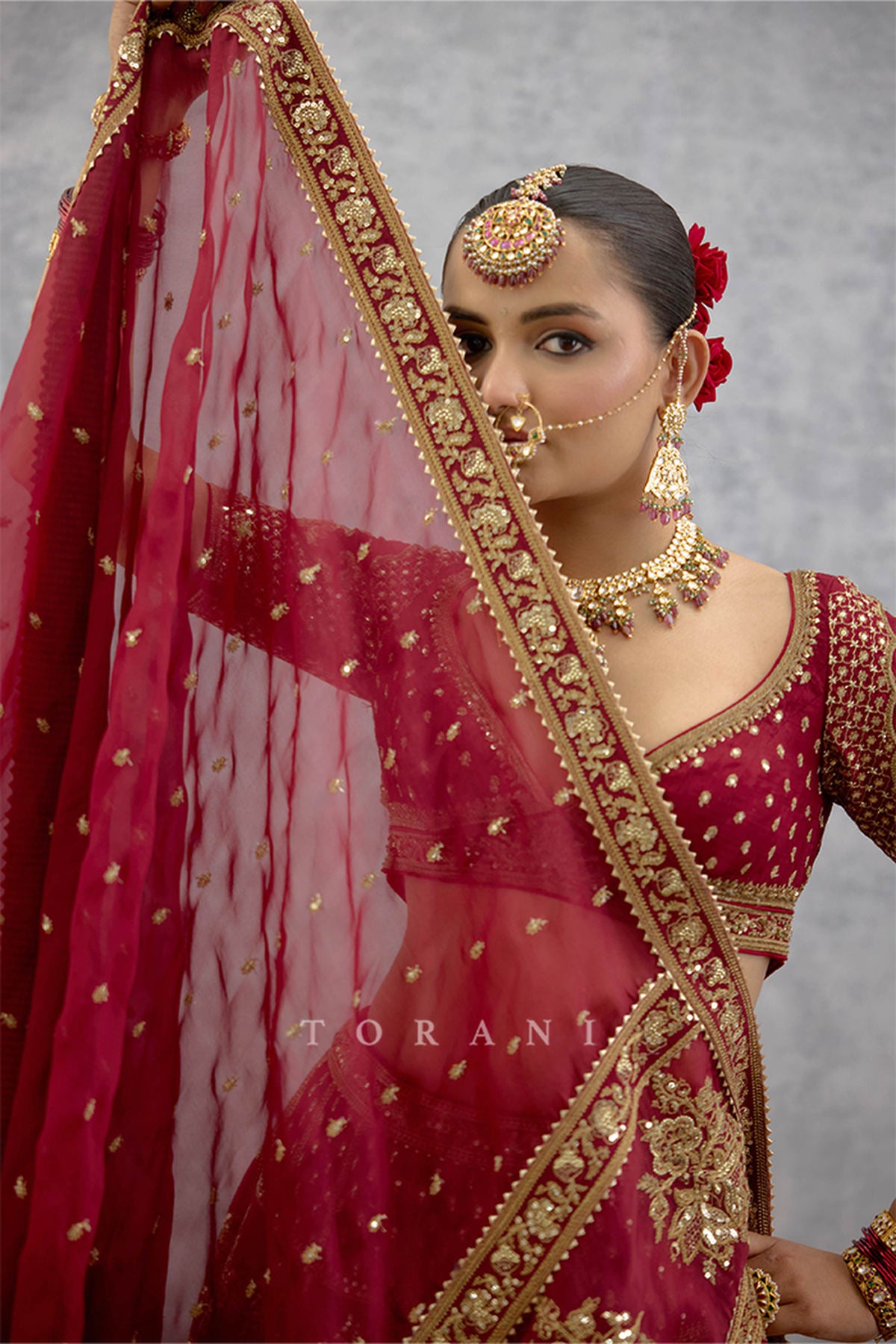 Kumkumi Areej Lehenga Set