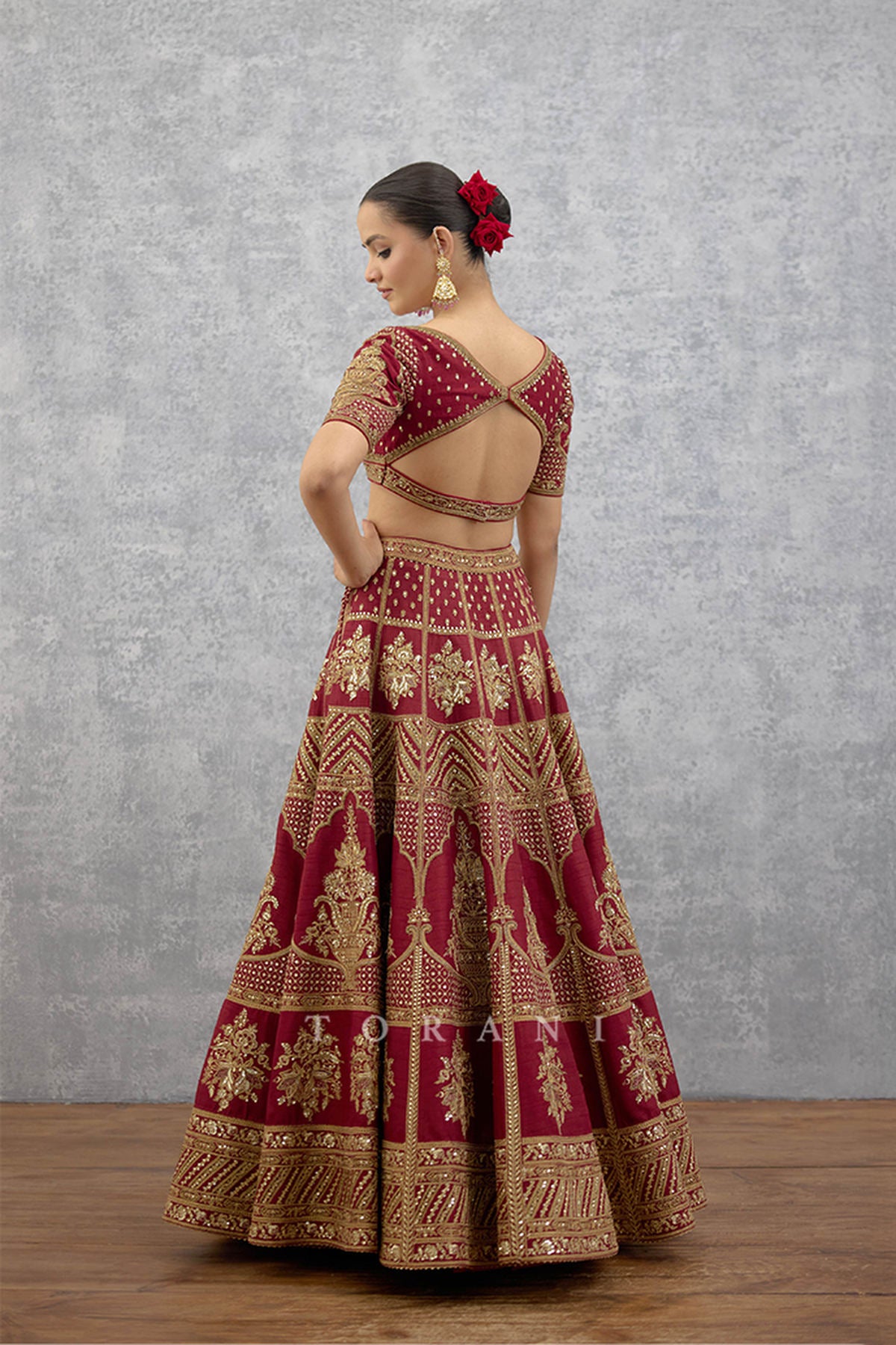 Kumkumi Areej Lehenga Set
