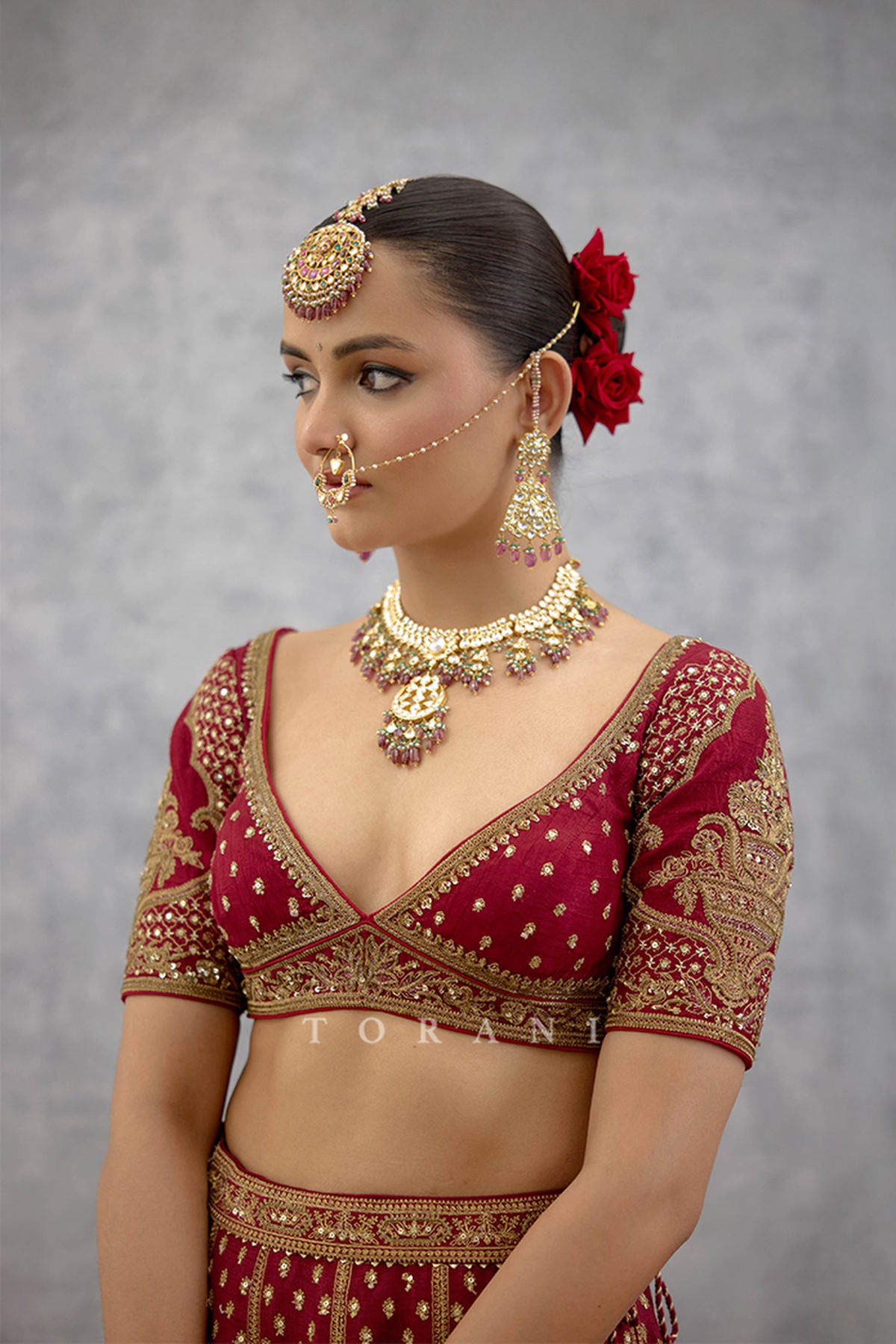 Kumkumi Areej Lehenga Set