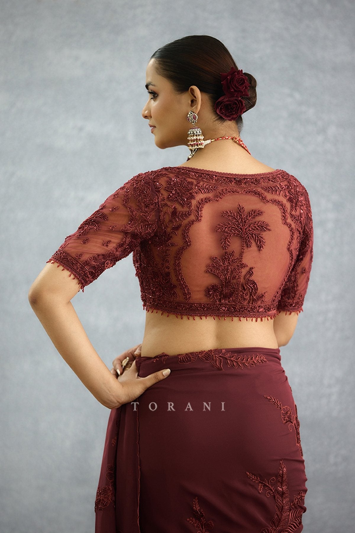 Laalima Pankhuri Blouse