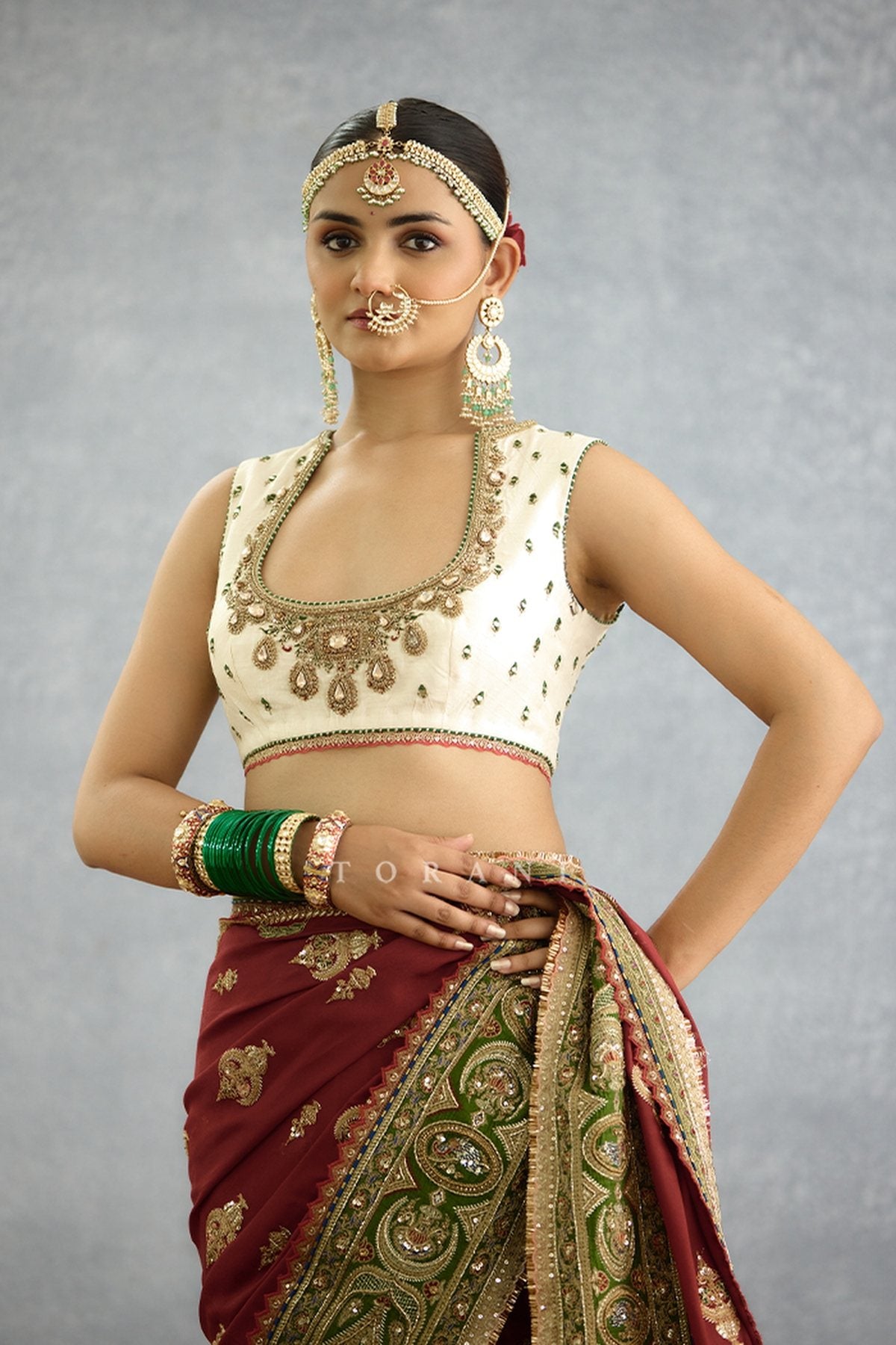 Maahe Aneeqa Blouse