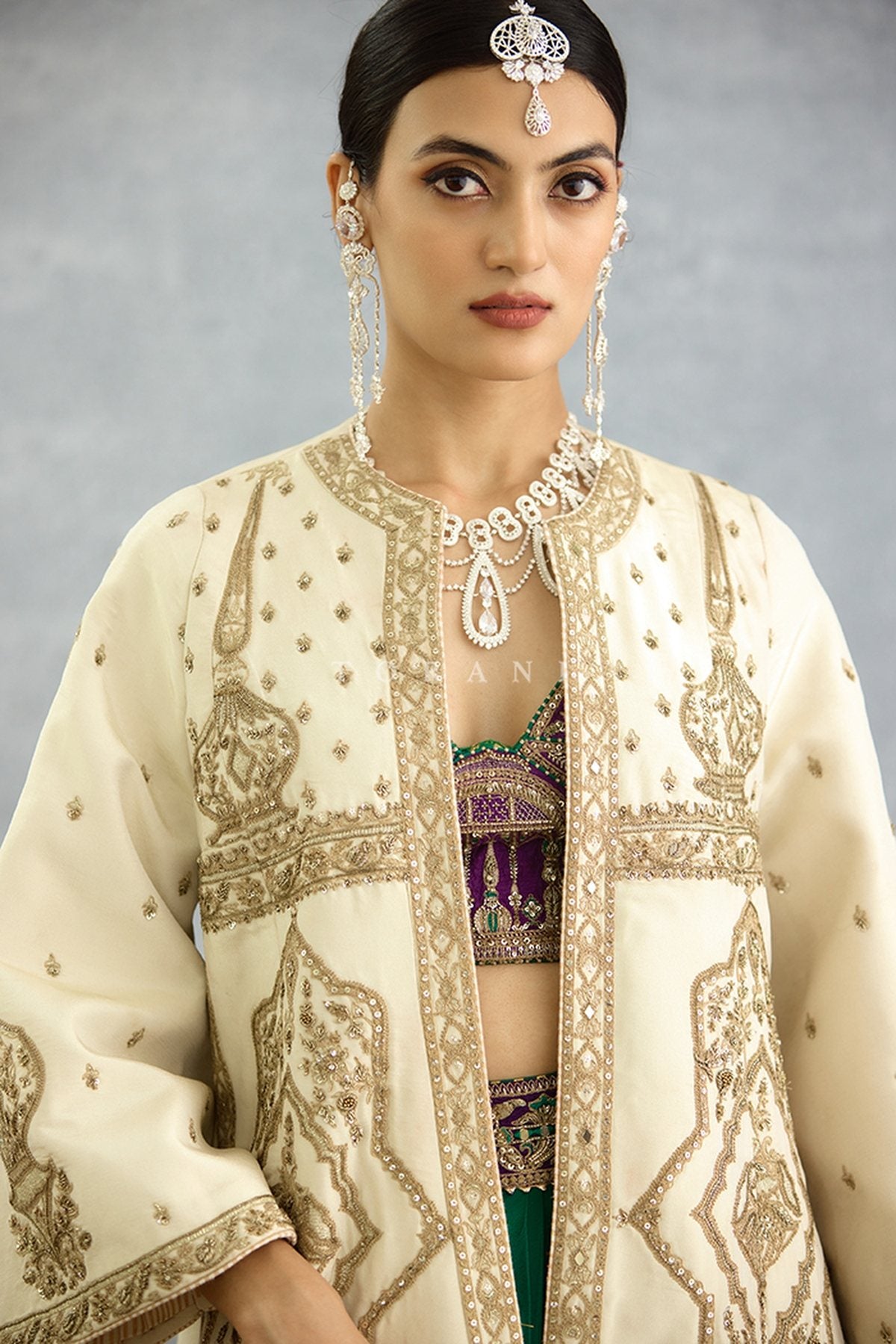 Maahe Fazeena Jacket Set