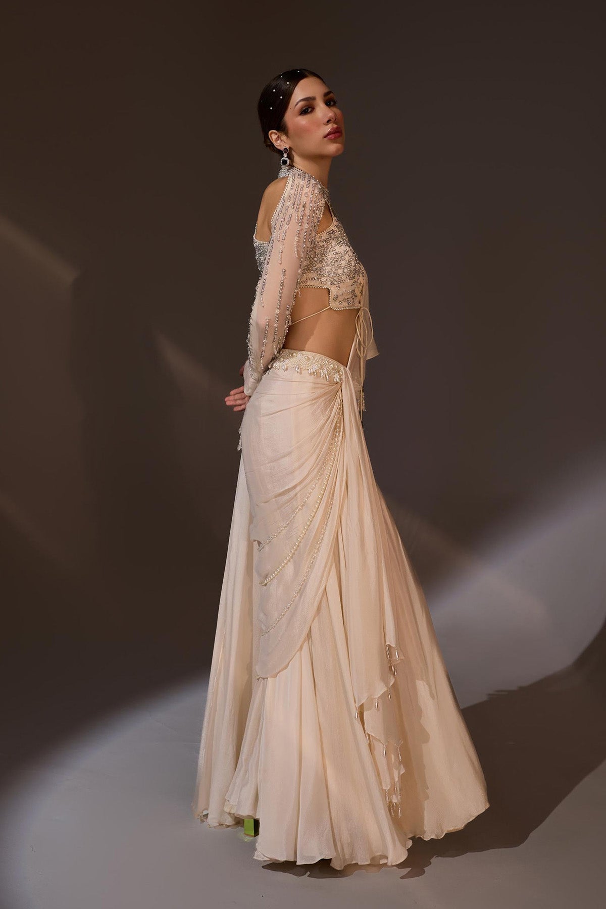 Magnolia Drape Saree