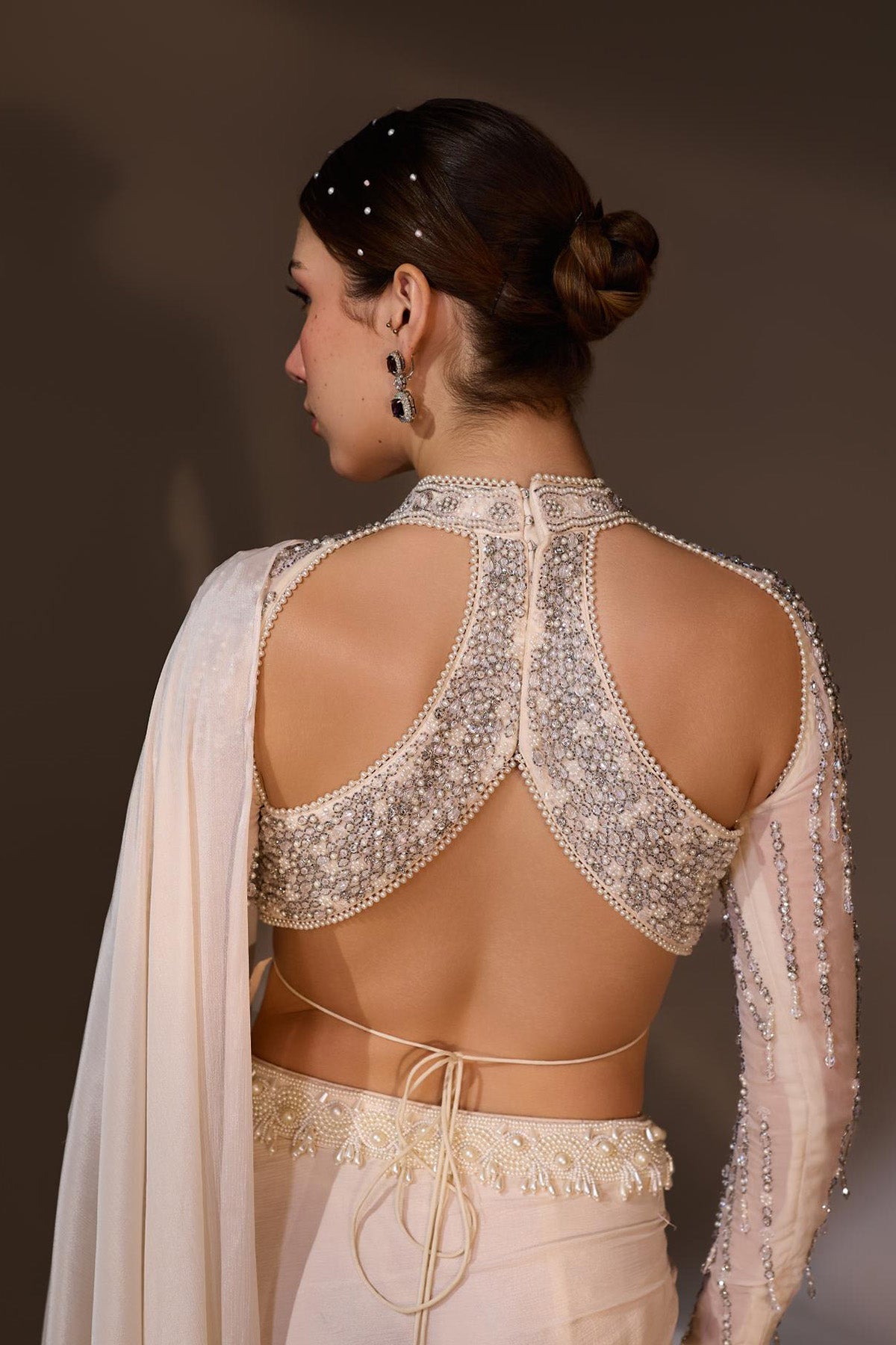Magnolia Drape Saree