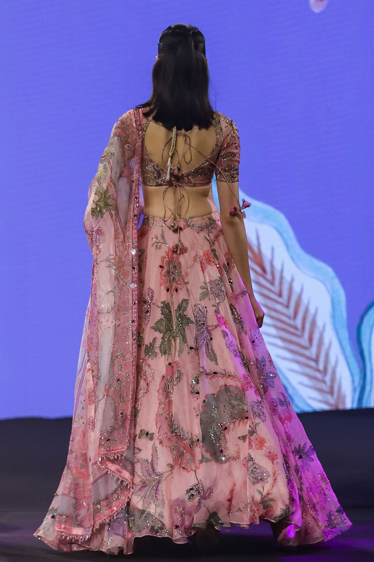 Samaira Hand Embroidered Lehenga Set