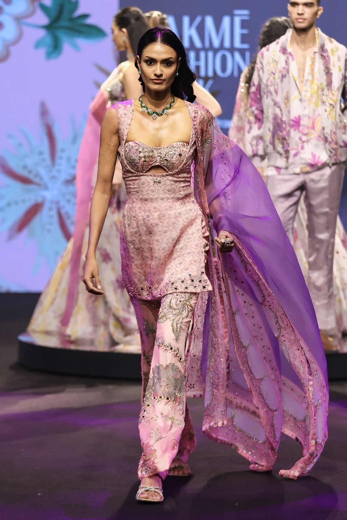 Isra Grace Embroidered Suit Set