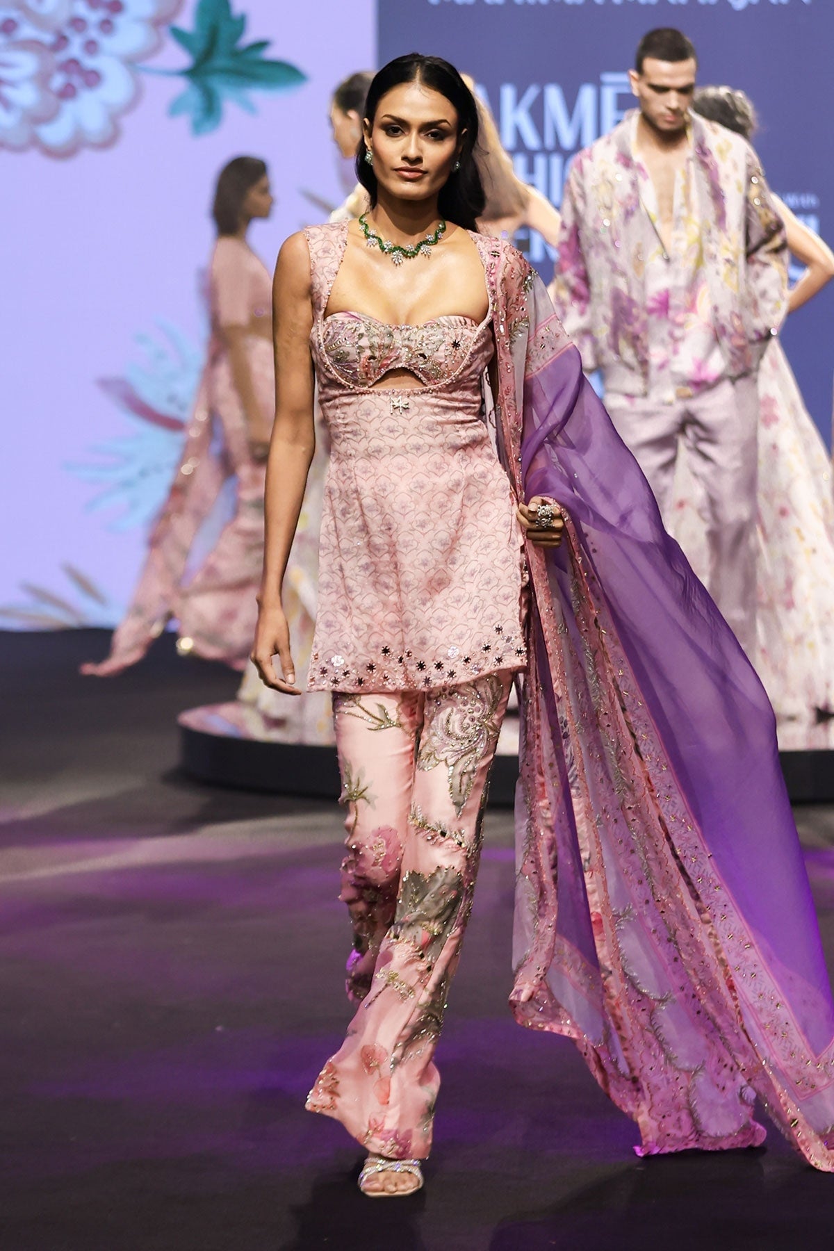 Isra Grace Embroidered Suit Set