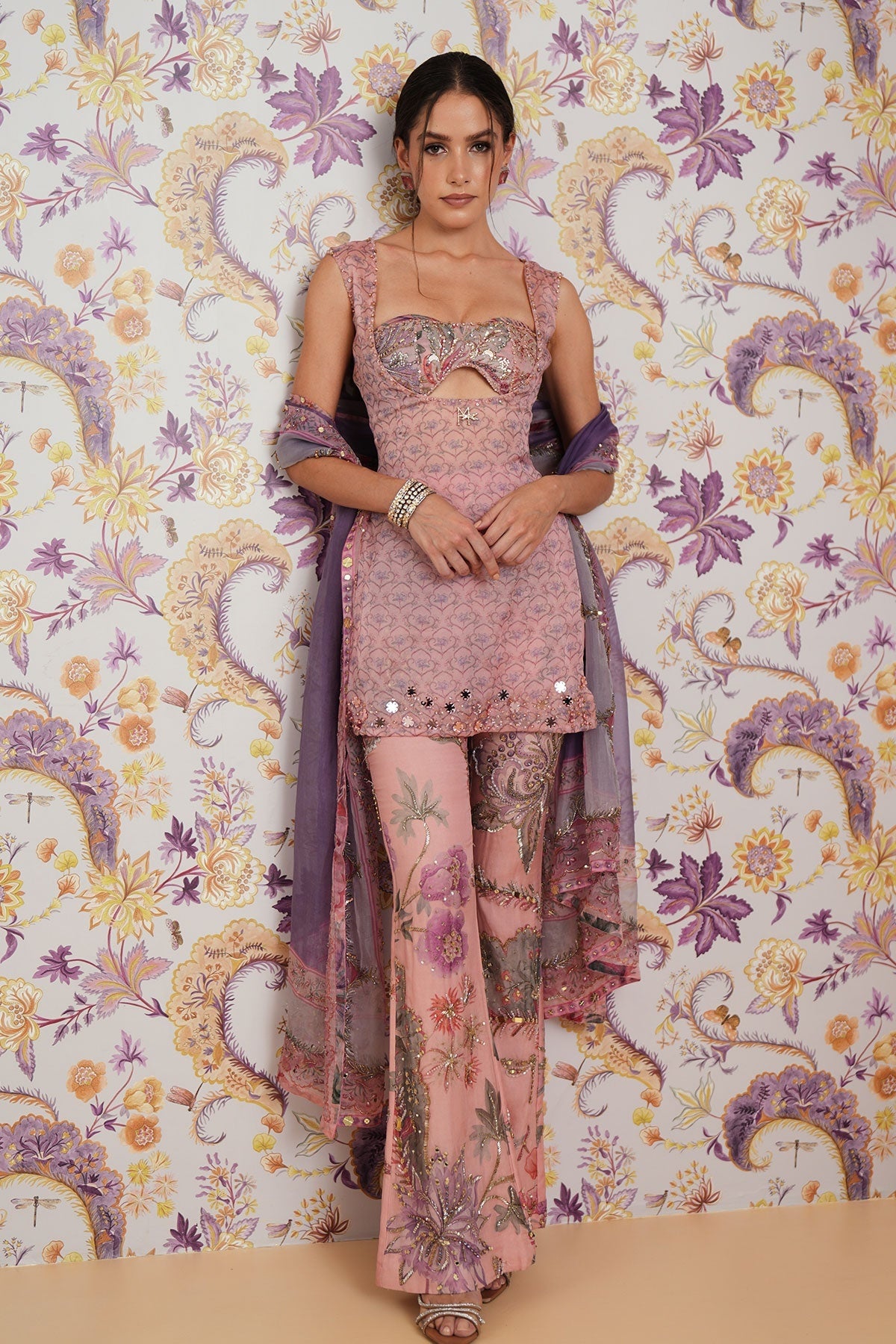 Isra Grace Embroidered Suit Set