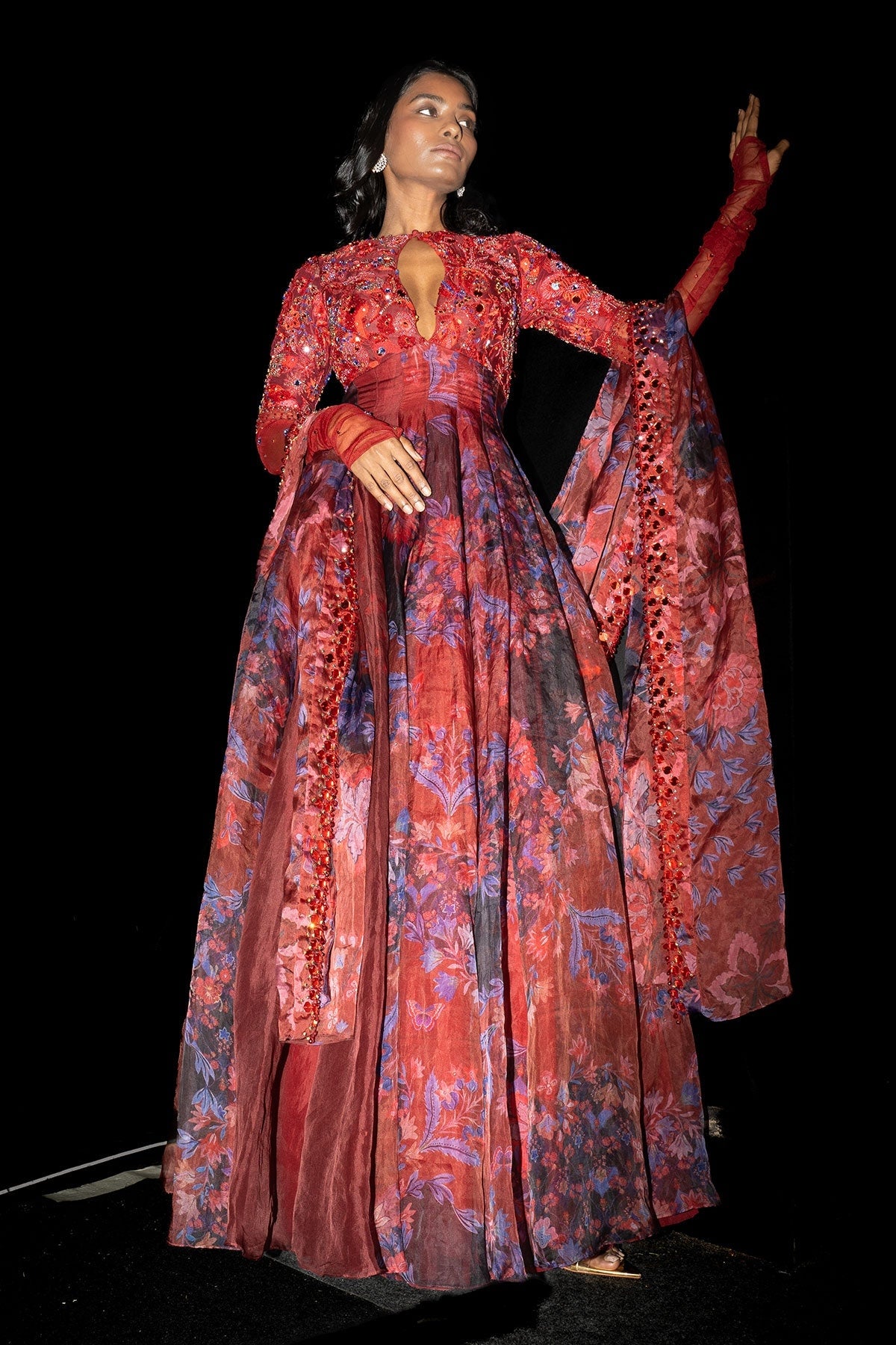 Barkha Heavy Hand Embroidered Anarkali Set