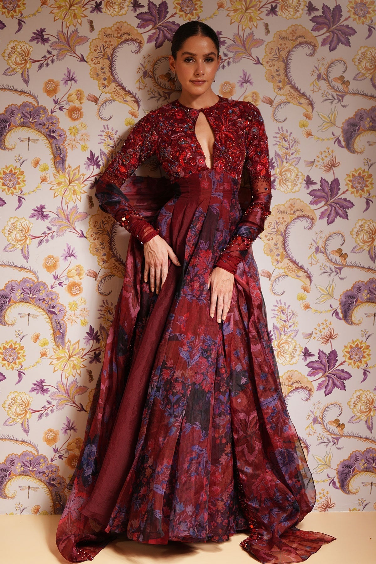 Barkha Heavy Hand Embroidered Anarkali Set