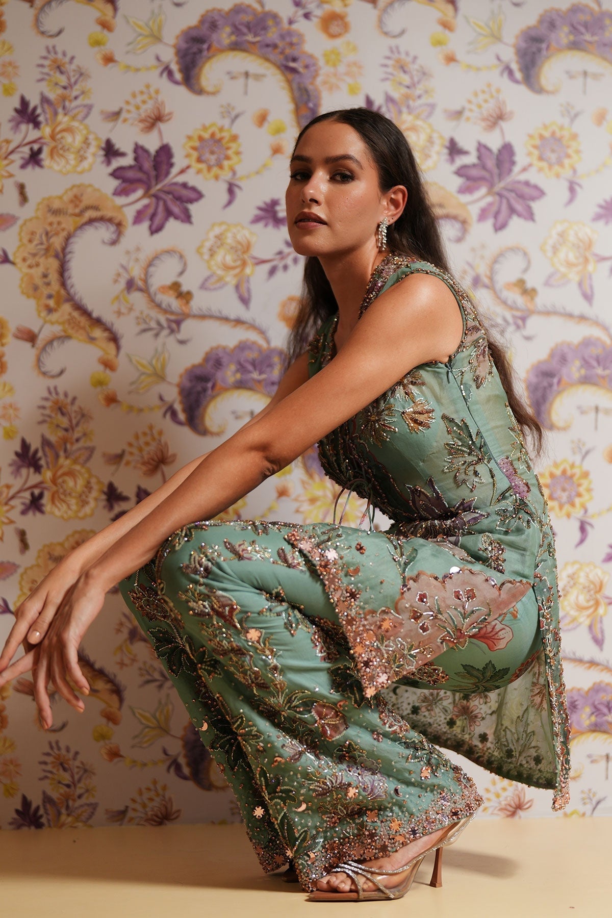 Sania Hand Embroidered Kurta Set