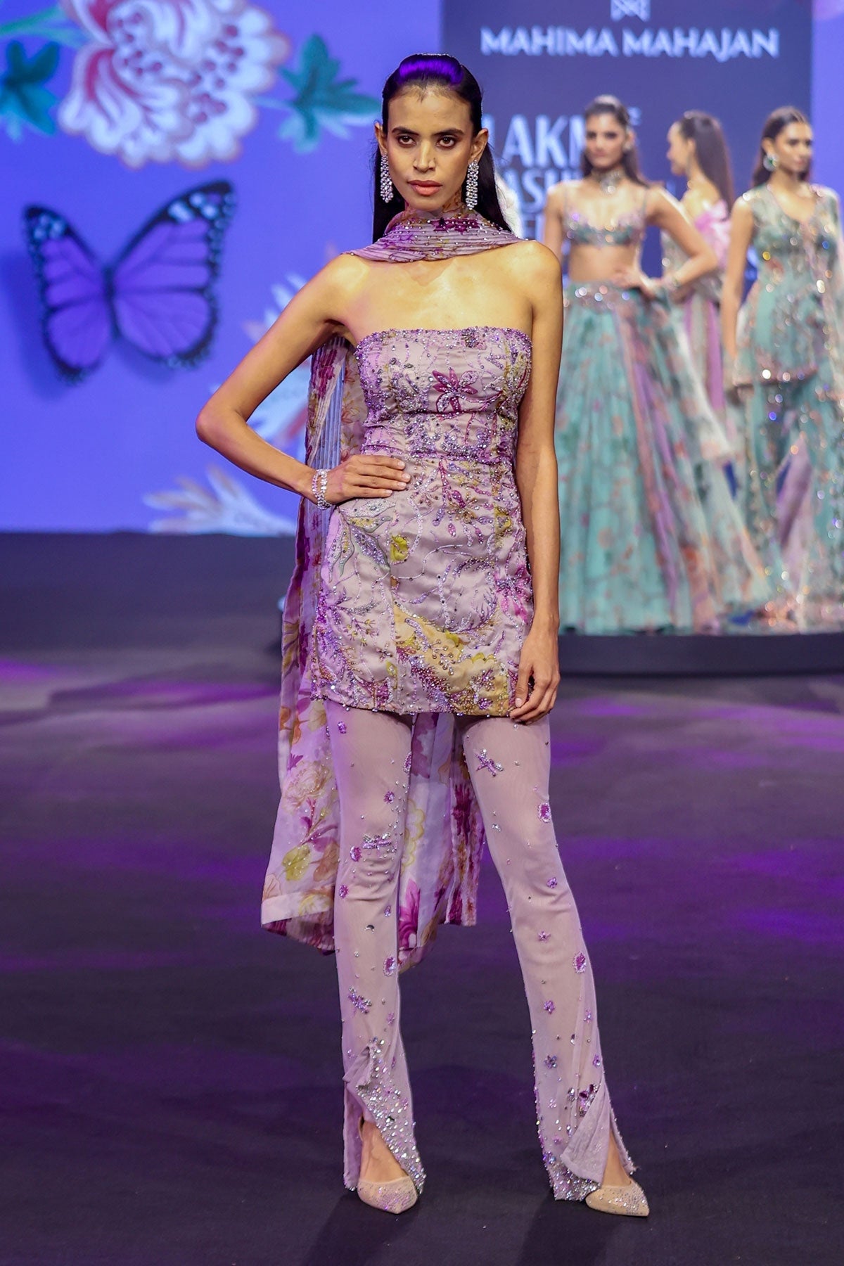 Nia Hand Embroidered Co-ord Set With Dupatta