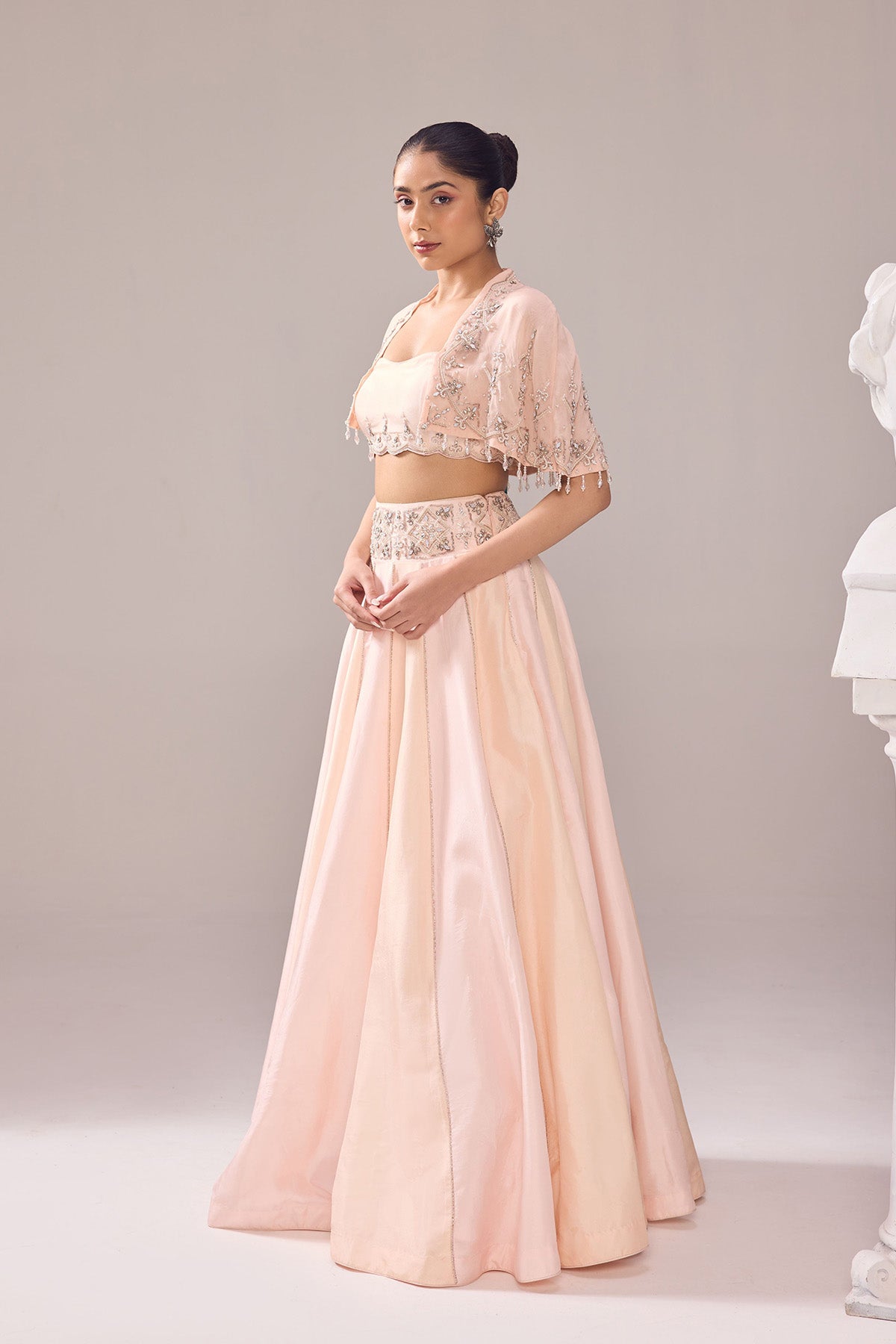 Margaret Cape Lehenga set