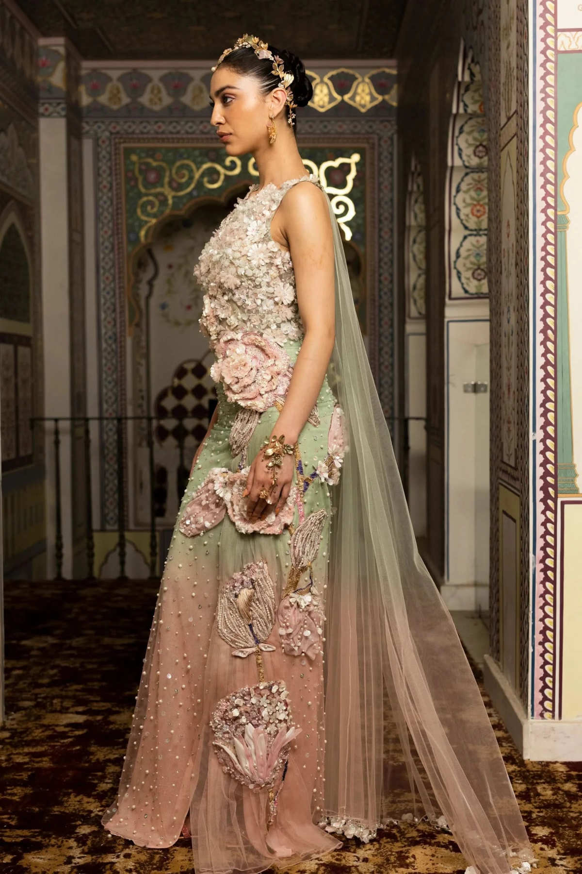 Marica Draped Gown