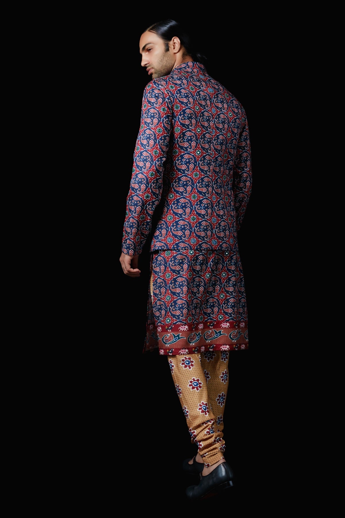 Matsya Kurta & Churridar with Bandhi Set
