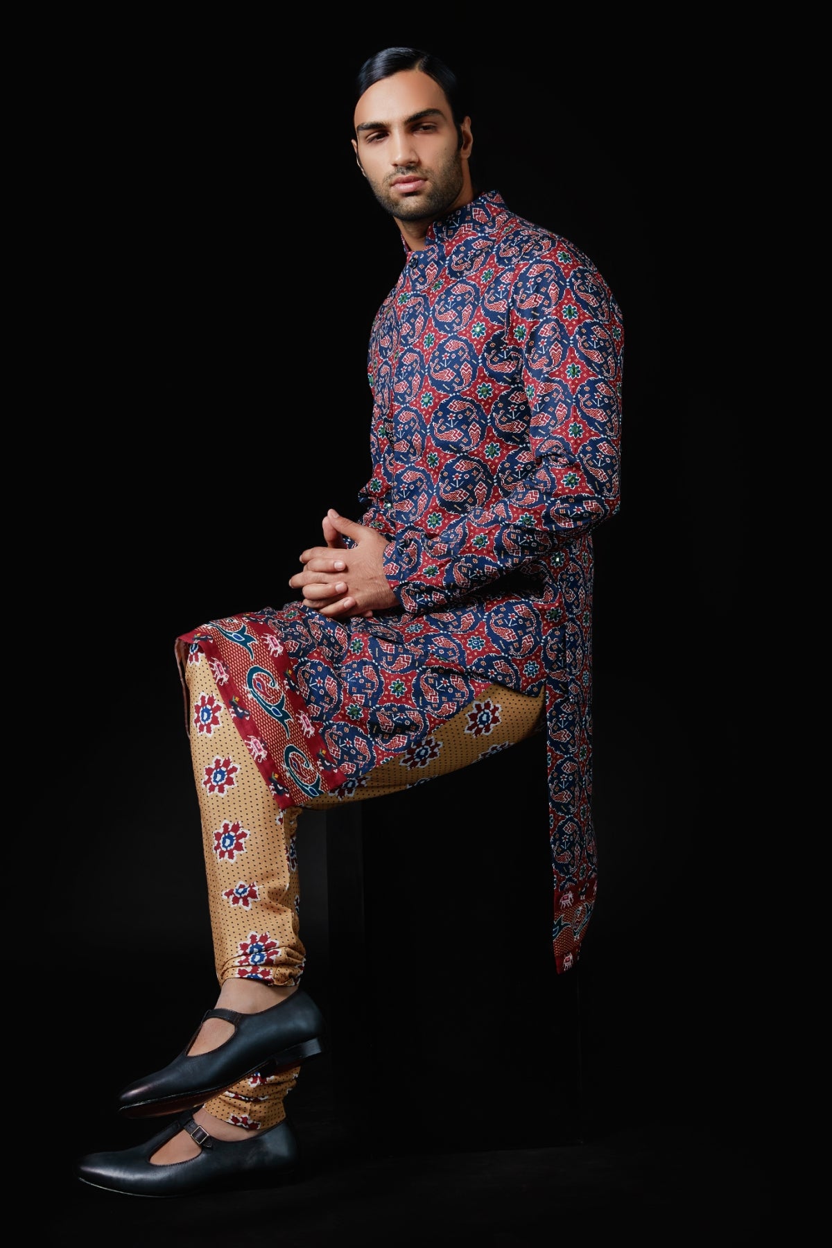 Matsya Kurta & Churridar with Bandhi Set