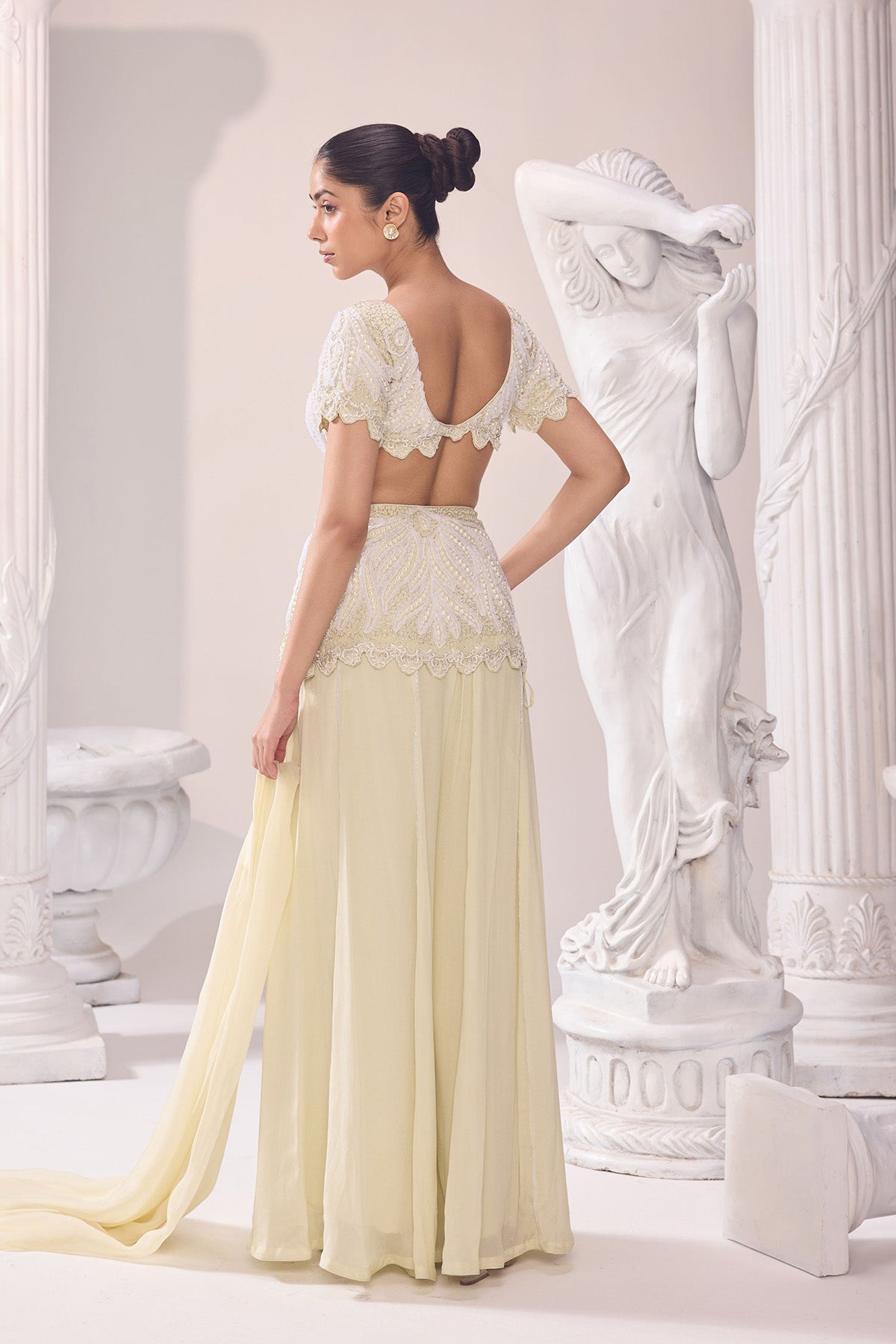 Mehak Ghai in Olivia Peplum Sharara set
