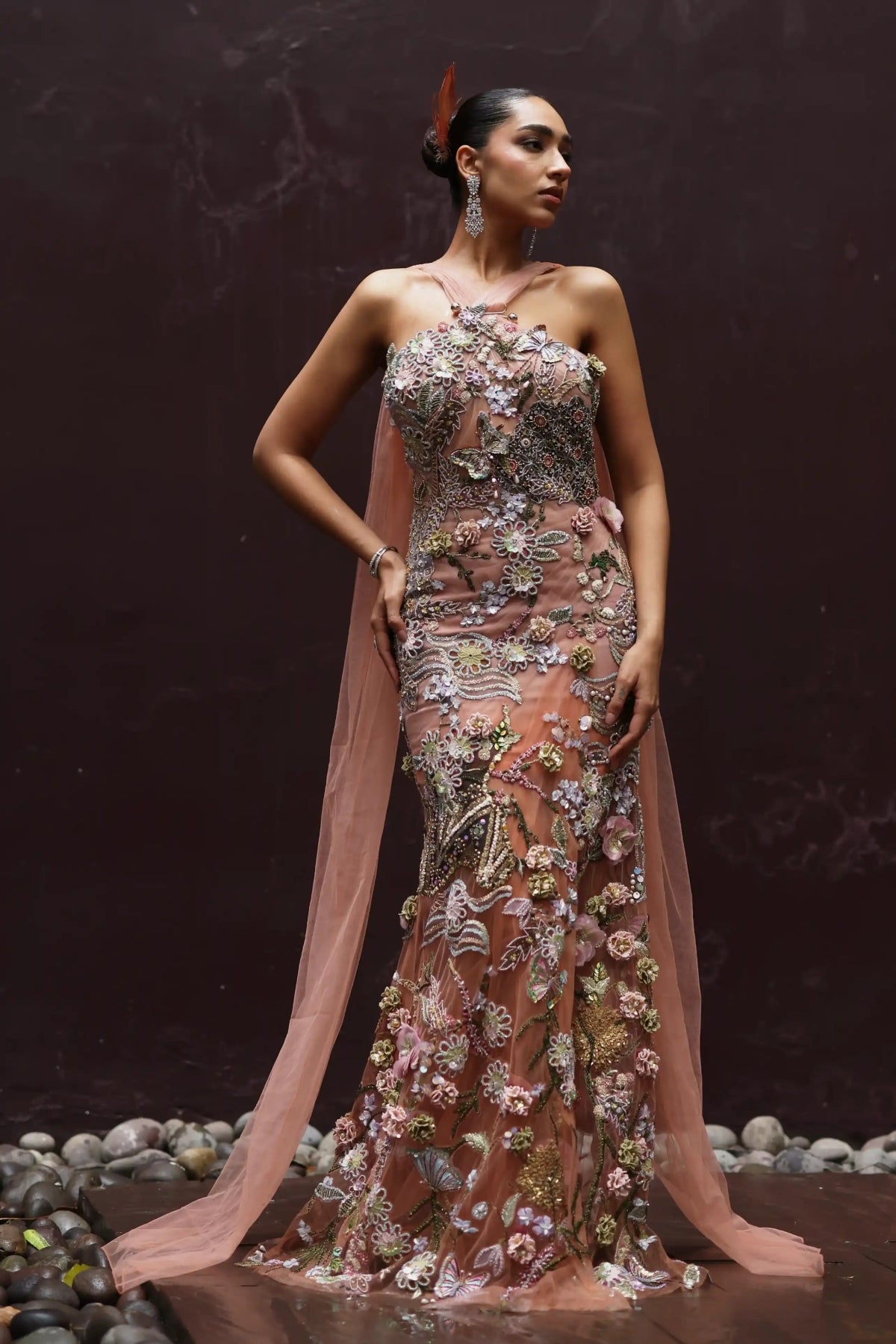 Gardenia Draped Dress