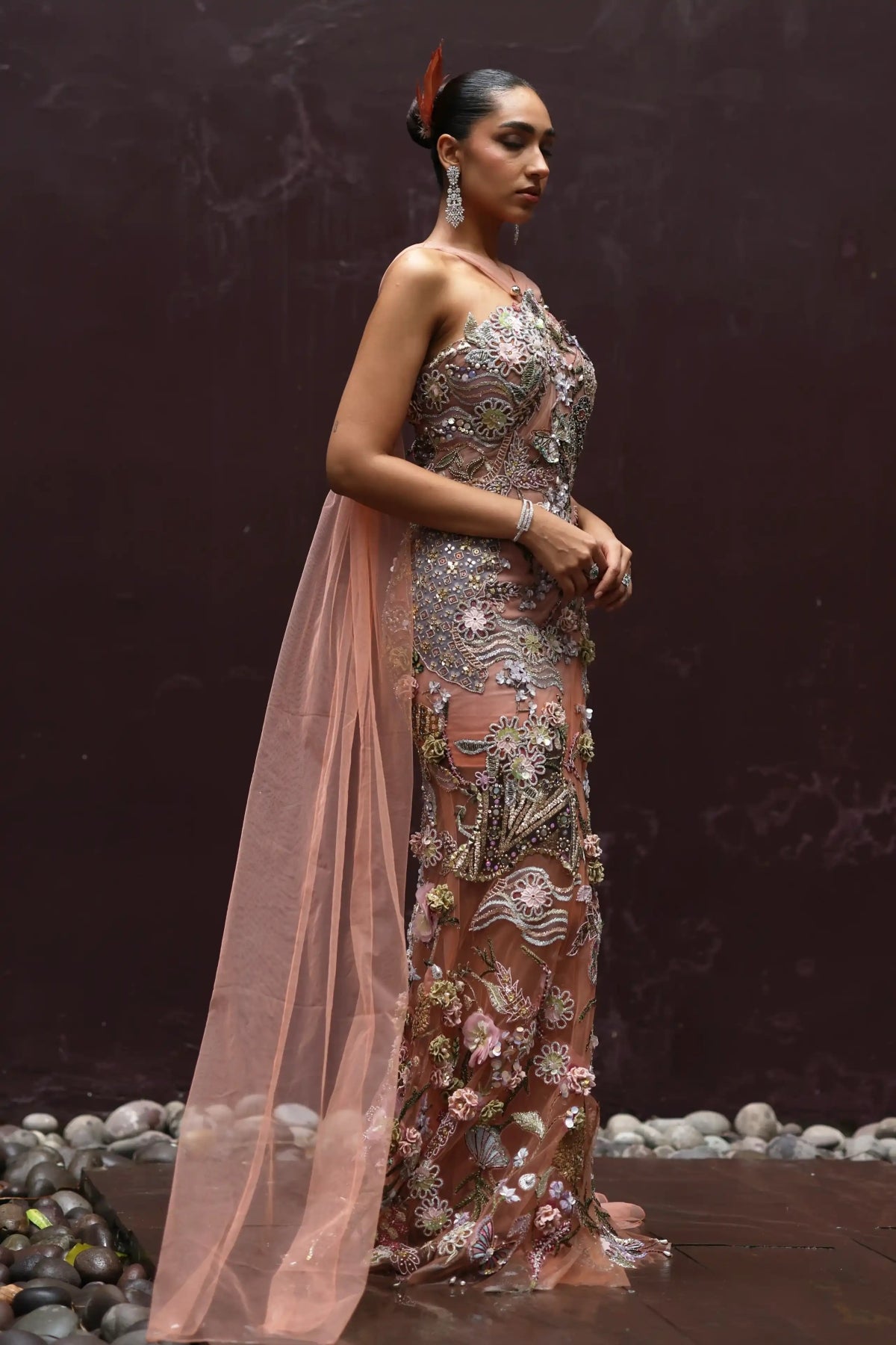 Gardenia Draped Dress