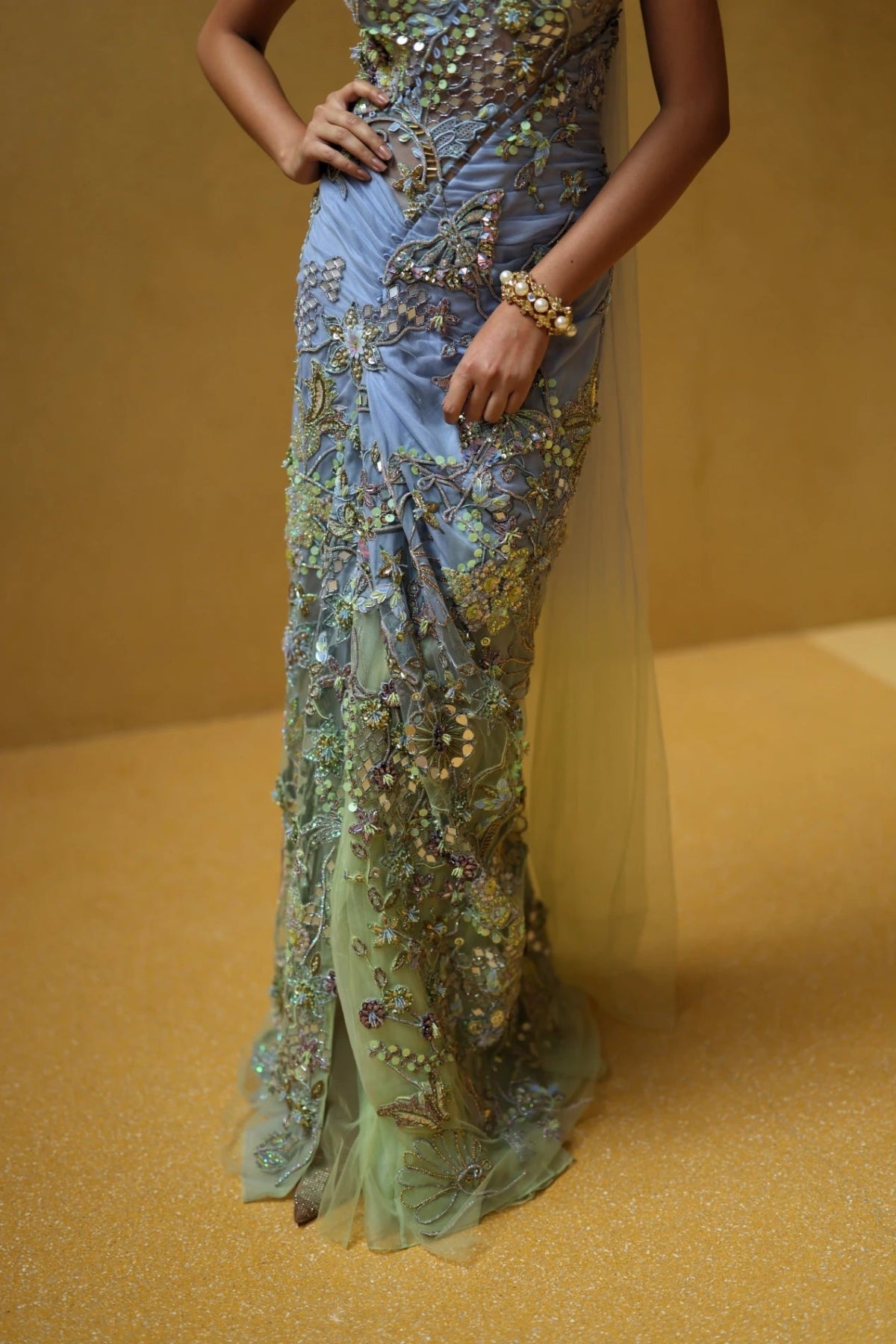 Mirae Draped Dress