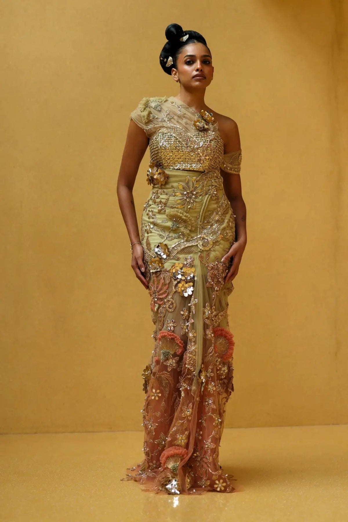 Oraya Draped Dress