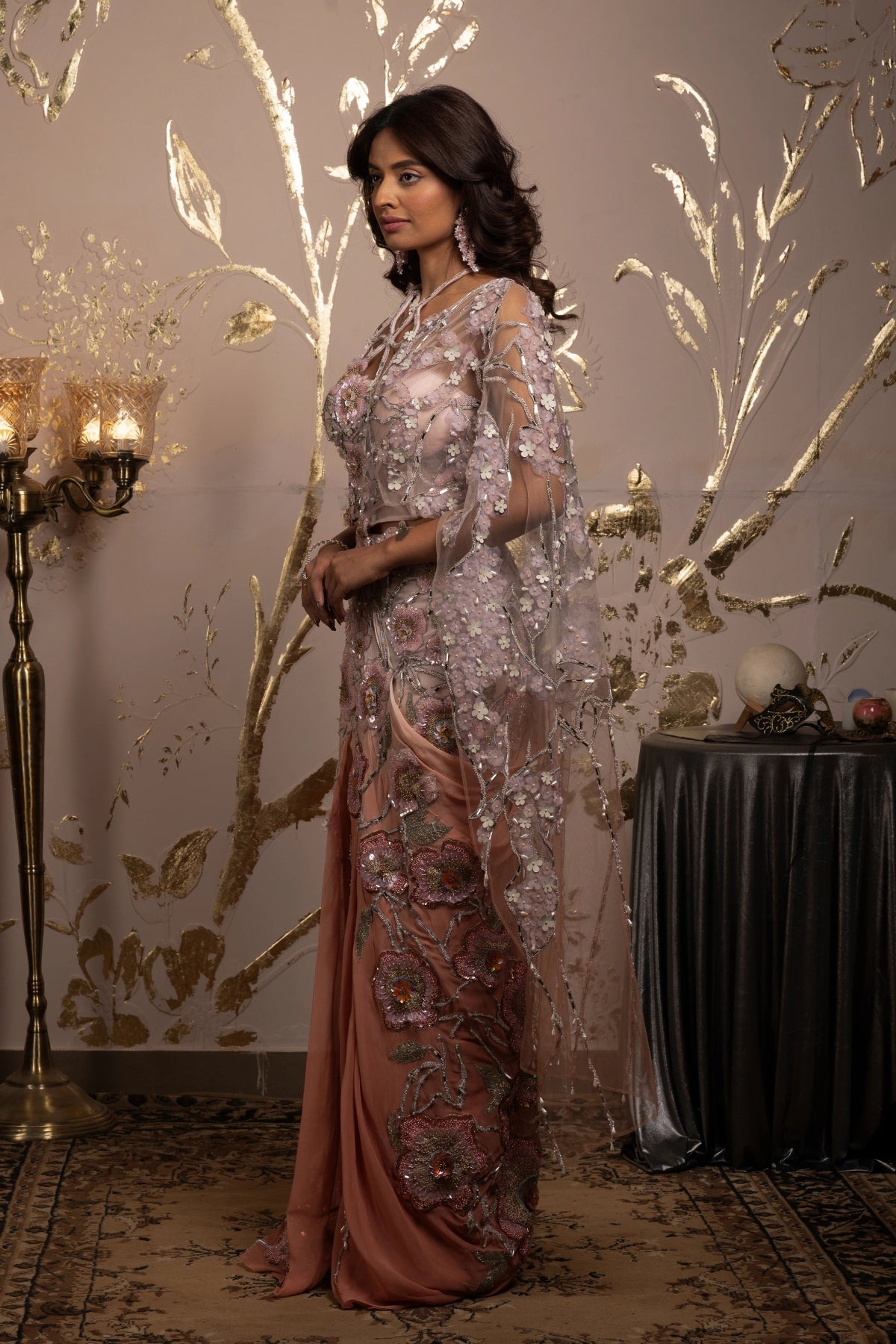 Pansy Pre Draped Saree