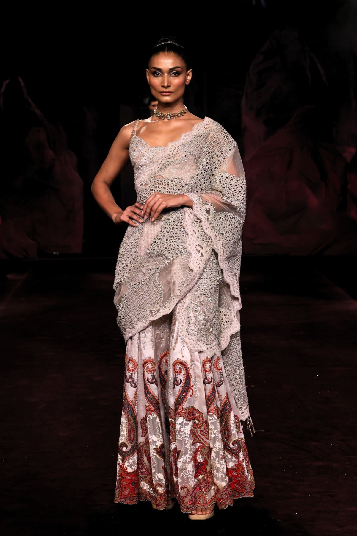 Mrinalika Sharara Set