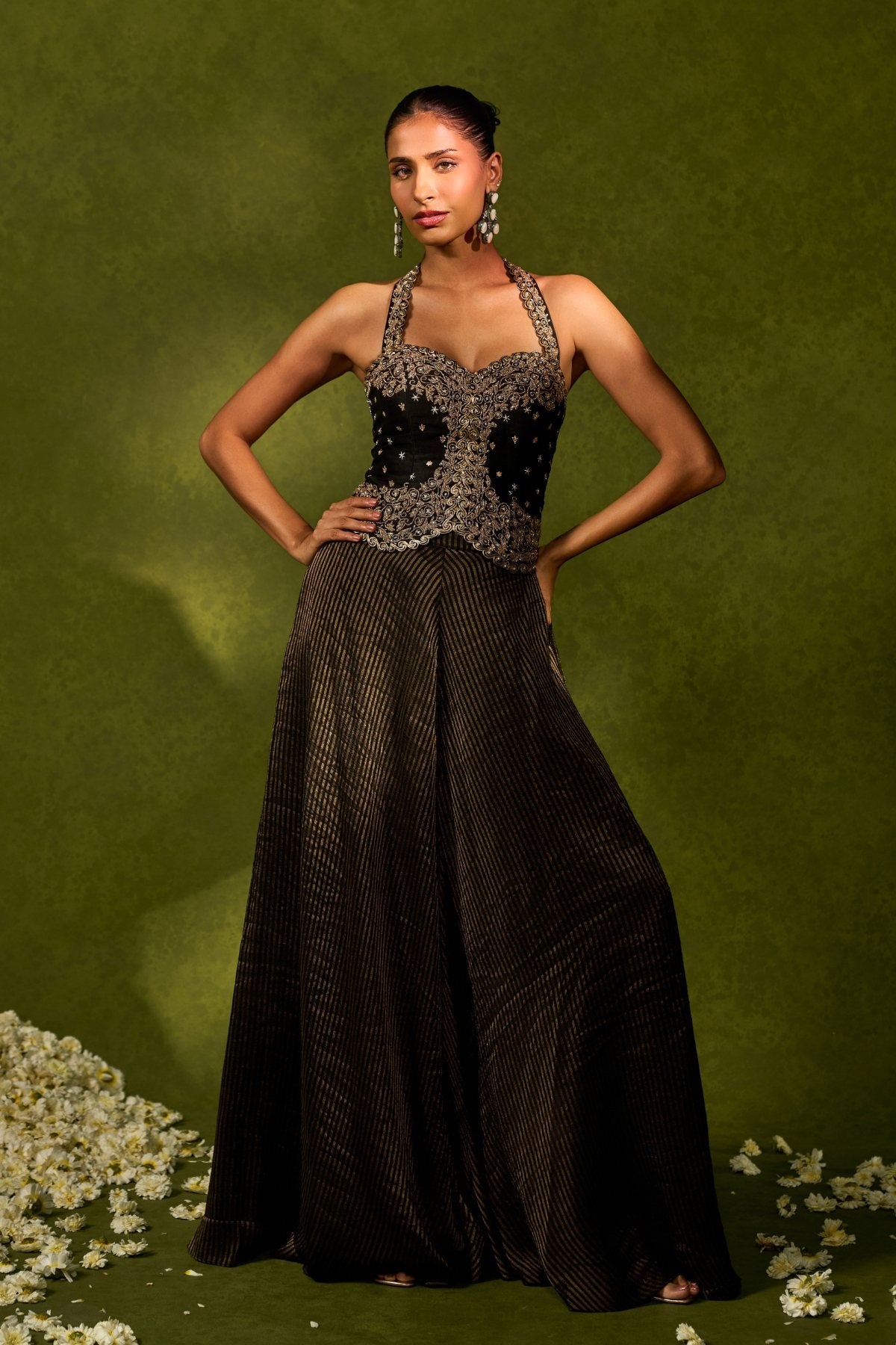 NAINA WITH FLARED PANTS