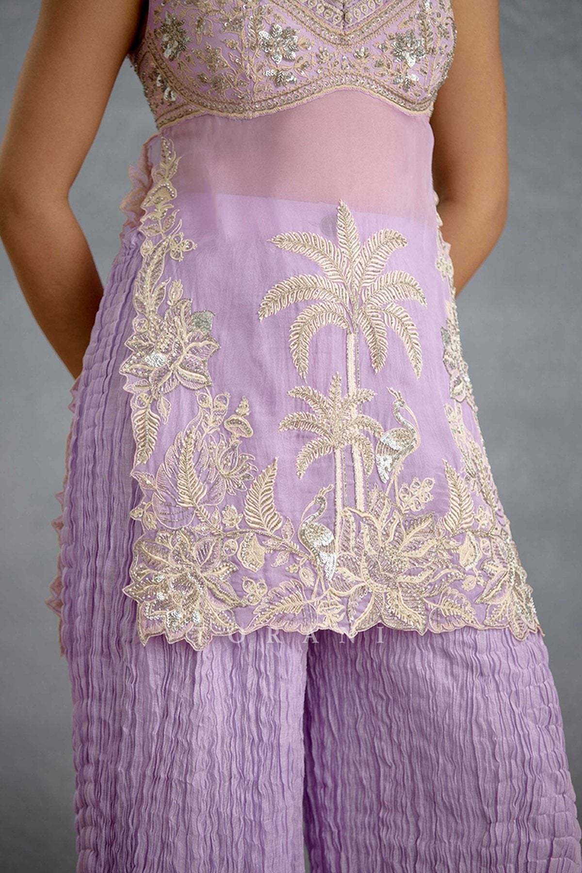 Nairika Chandra Sharara Set
