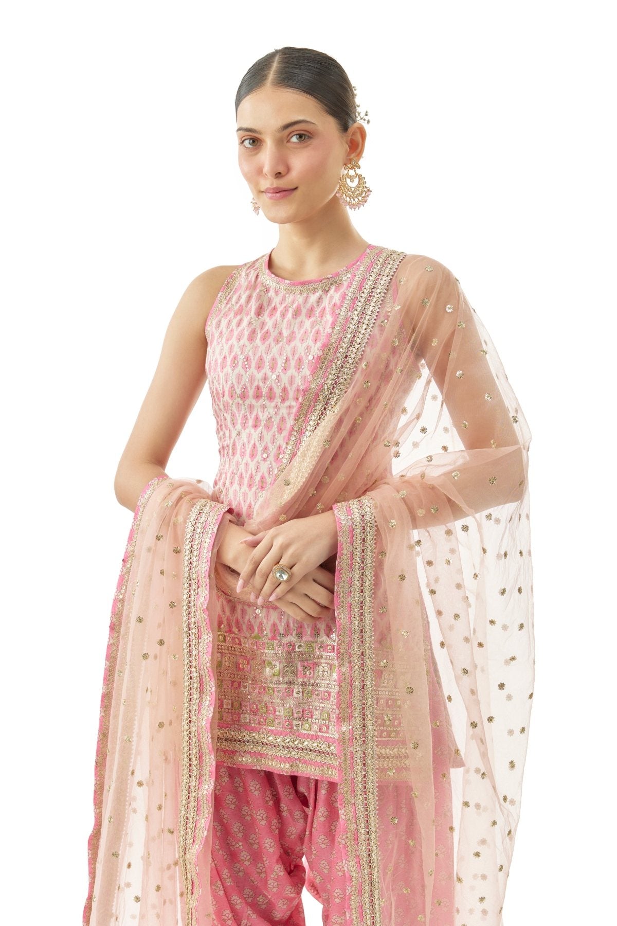 Nandini Kurta with Farshi Salwar Set