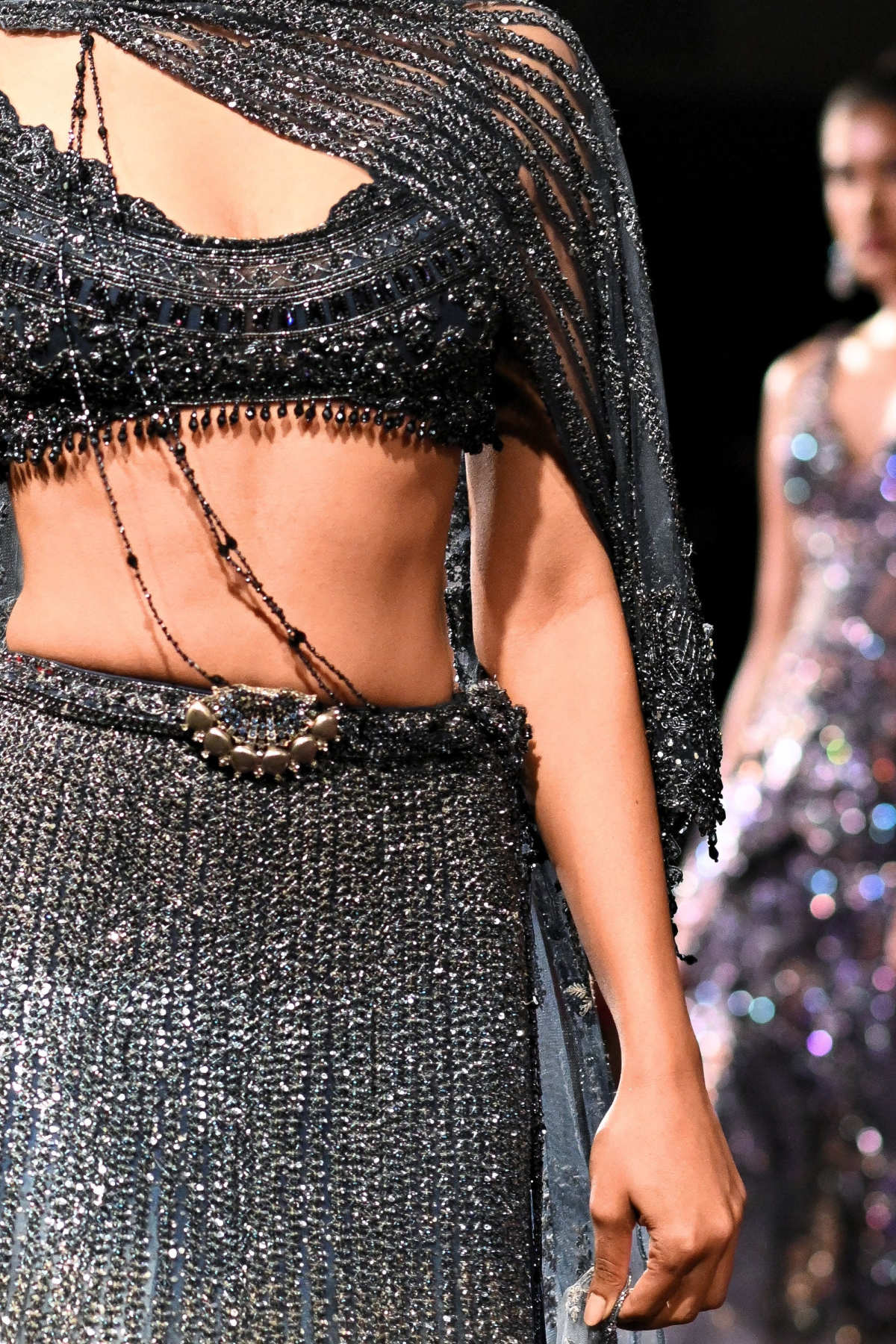 Neel Aabha Lehenga
