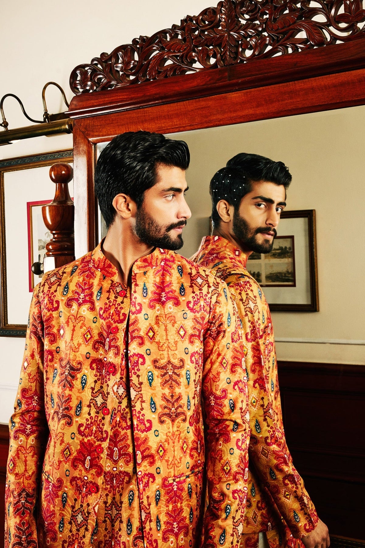 Niaz Kurta and Jacket set