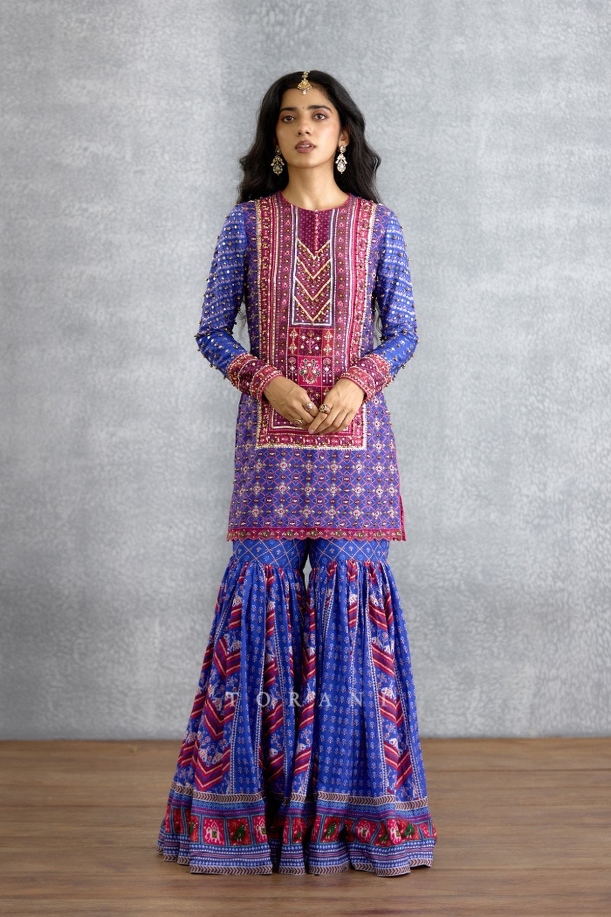 Niladri Atasi Sharara Set