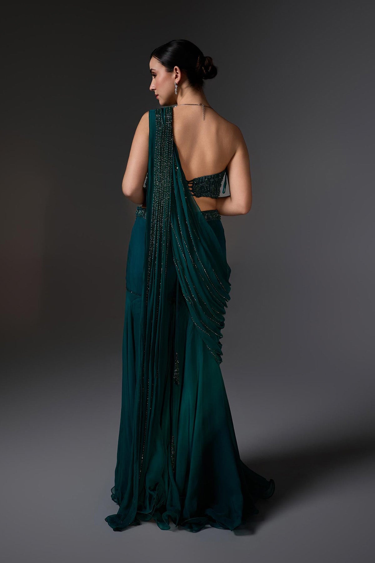 Nora Corset Sharara set