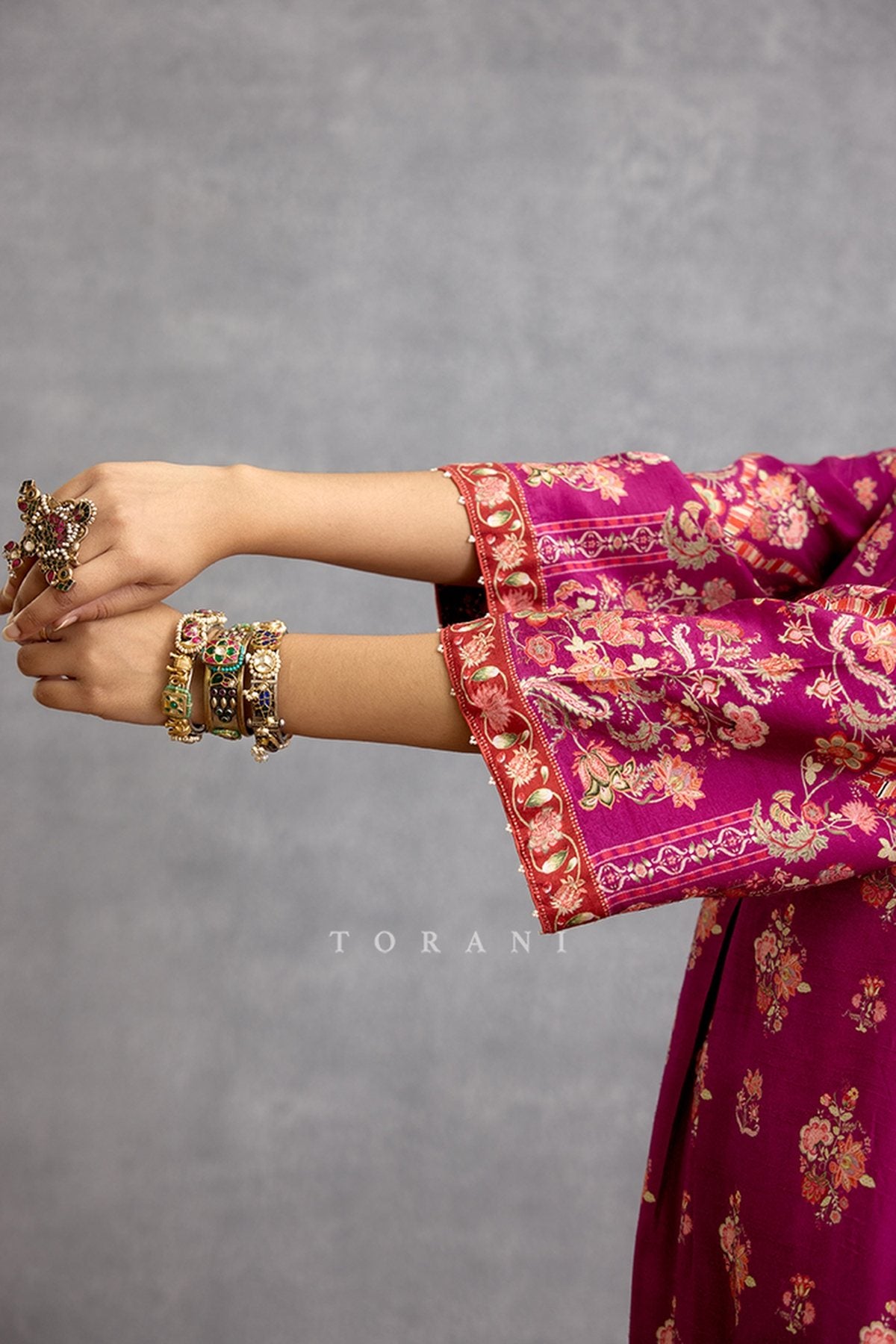 Padmaraga Radhya Co-ord Set