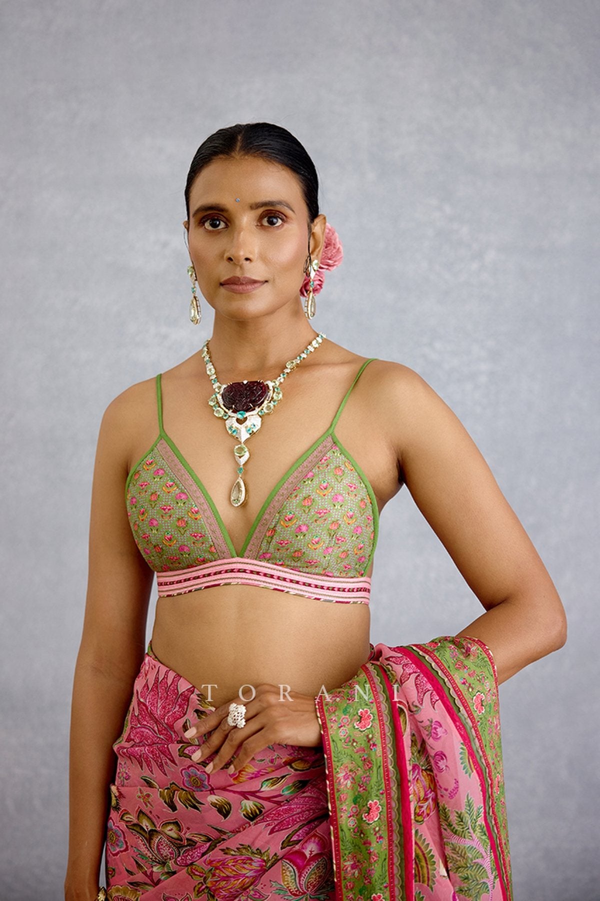 Pankaja Eesha Saree Set