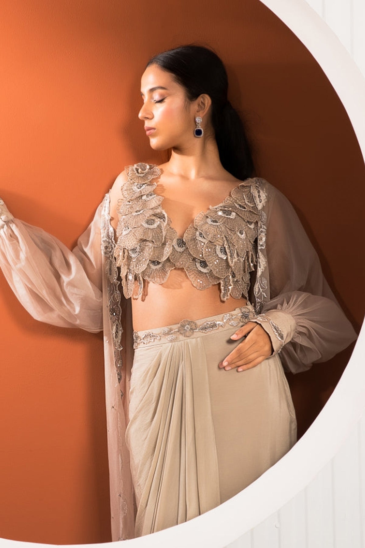 Pallavi Singh in Pansies Set