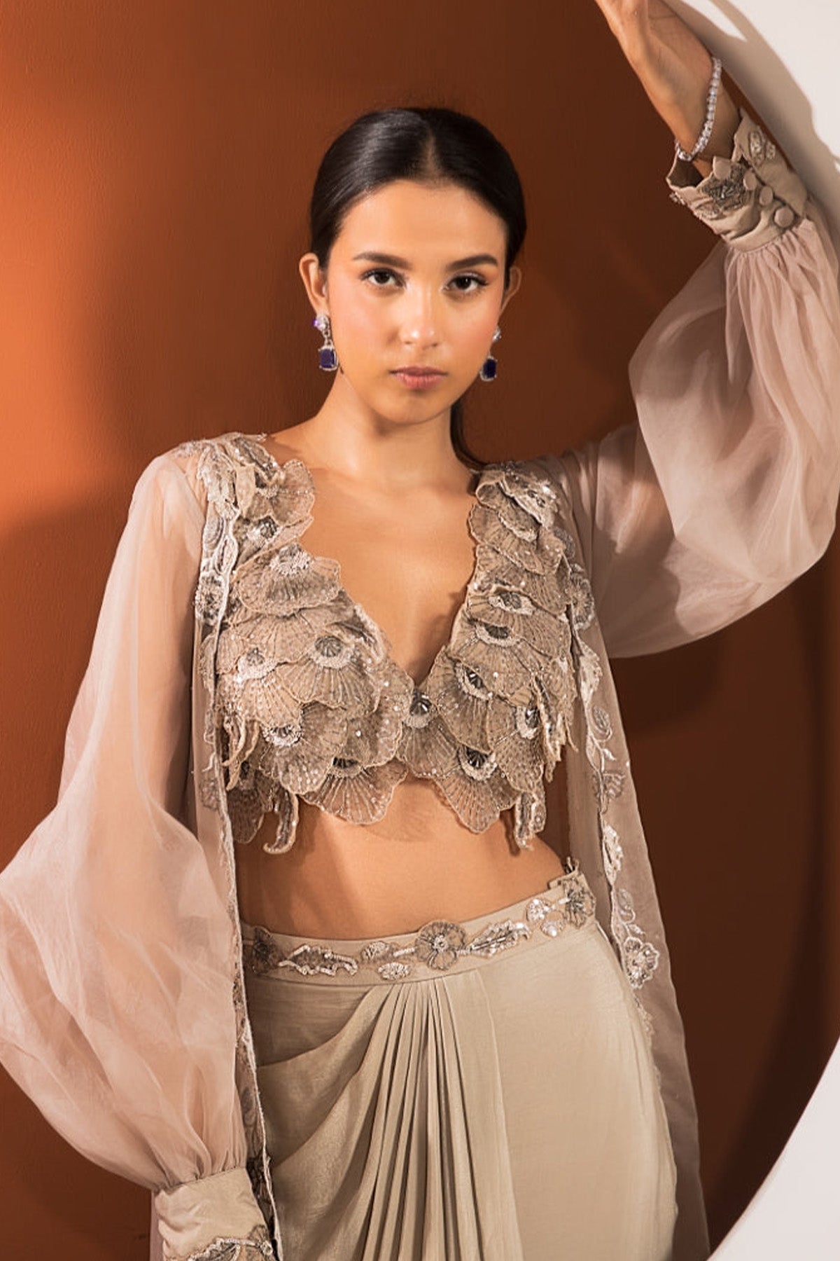 Pallavi Singh in Pansies Set