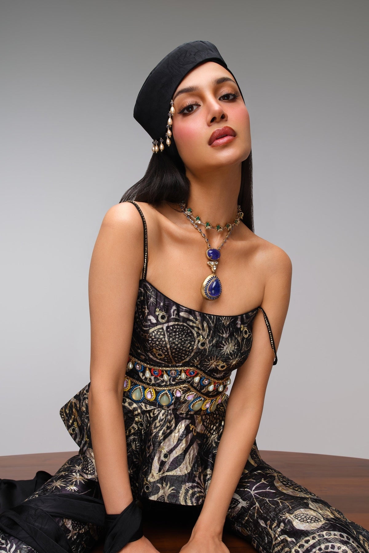 The Midnight Pomegranate - Peplum
